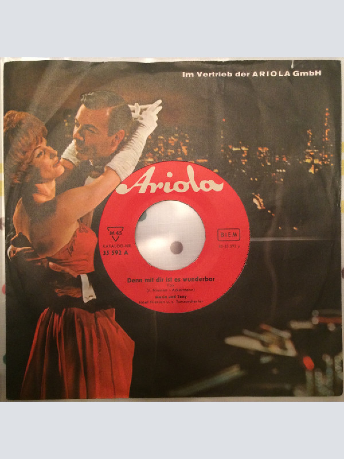 Vinyl / Maria Und Tony - Mach Doch Mal Das Licht Aus / Denn Mit Dir Ist Es Wunderbar