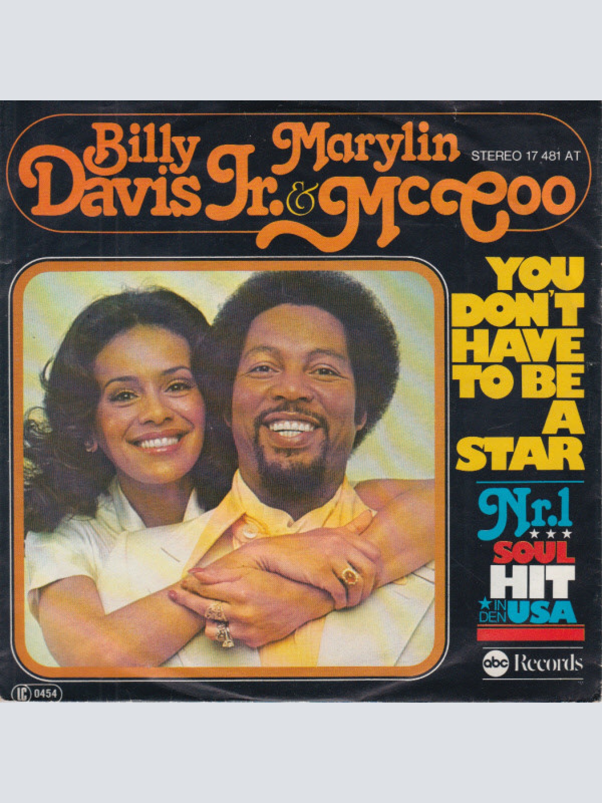 Vinyl / Billy Davis Jr. & Marilyn McCoo* - You Don't Have To Be A Star