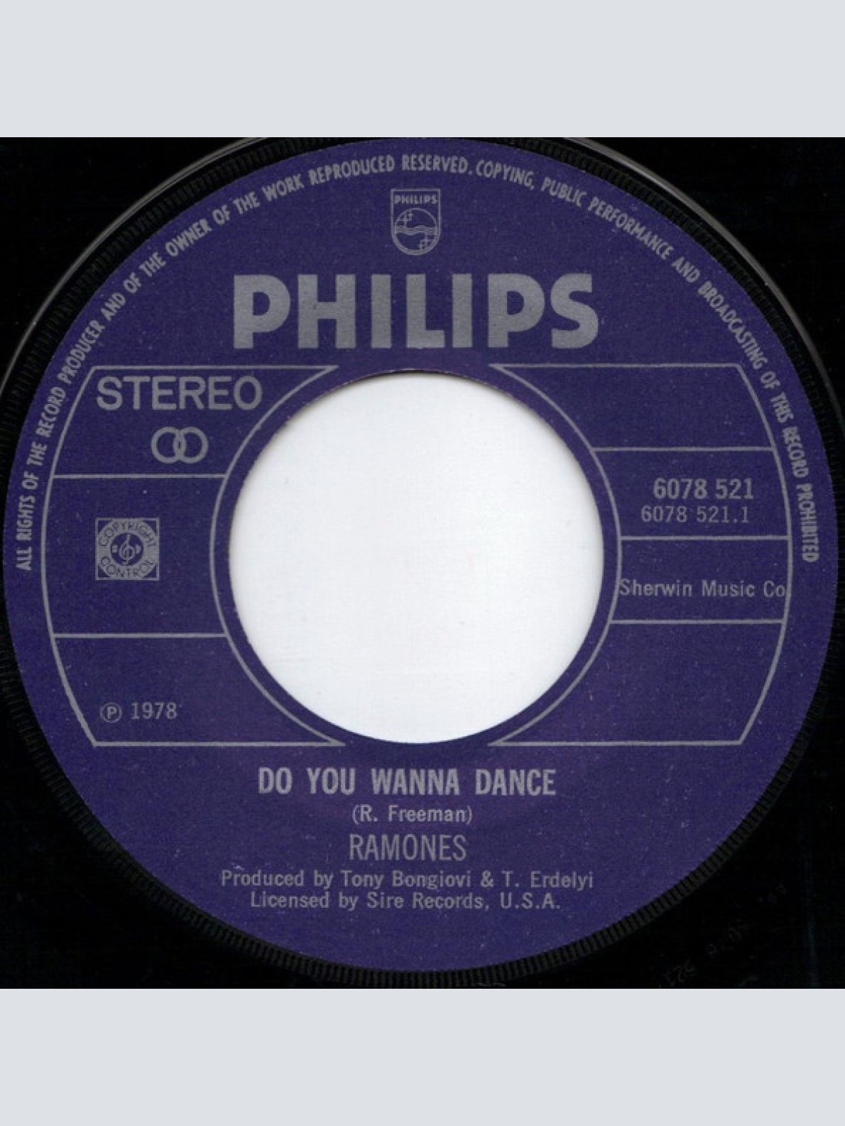 Vinyl / Ramones - Do You Wanna Dance?