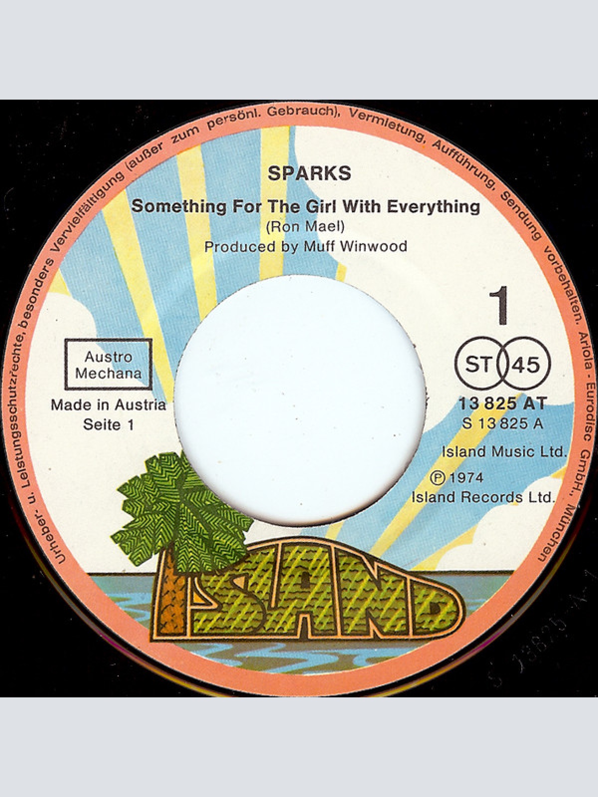 Vinyl / Sparks - Something For The Girl With Everything