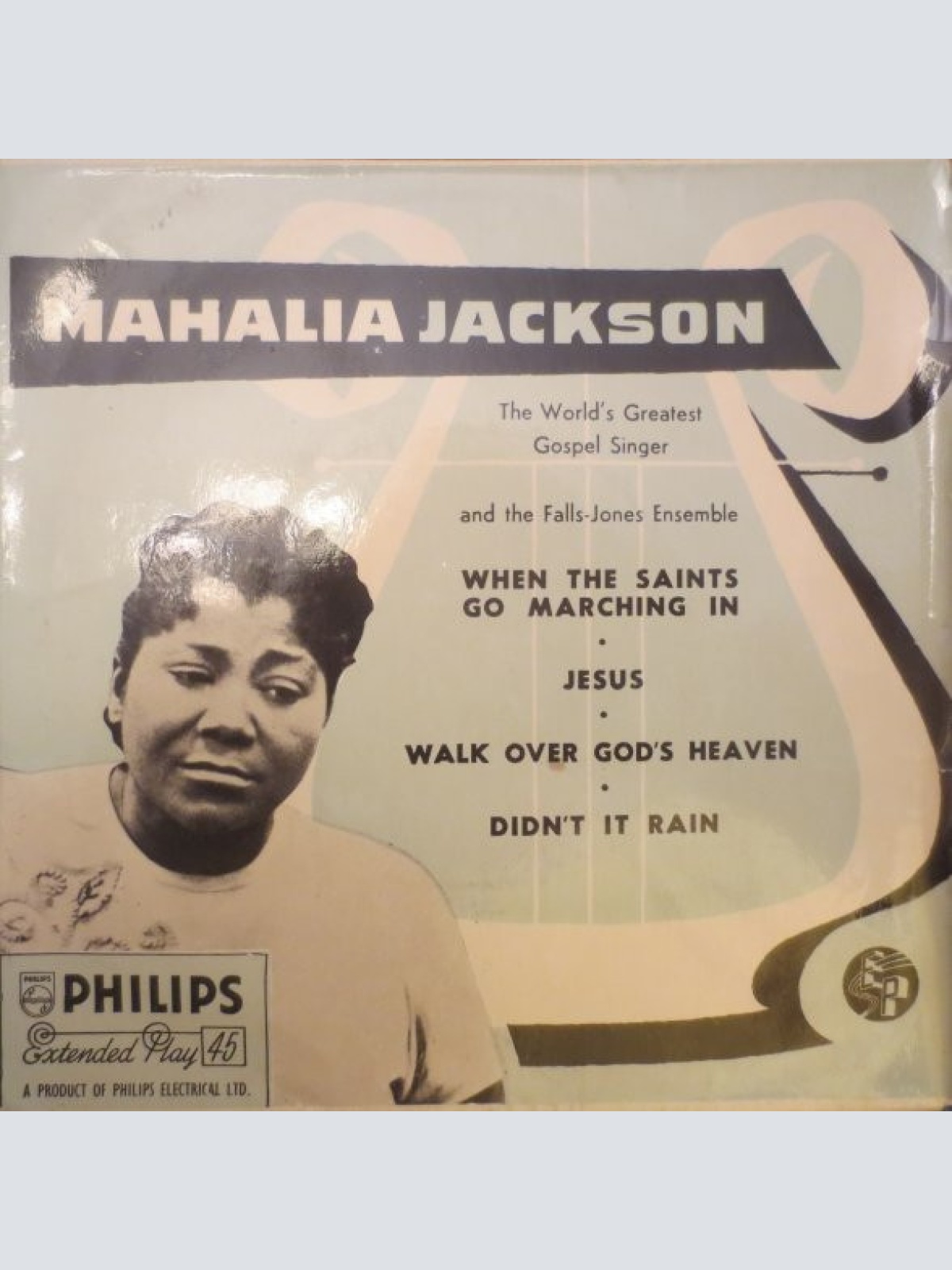 Vinyl / Mahalia Jackson And The Falls-Jones Ensemble - When The Saints Go Marching In • Jesus • Walk Over God's Heaven • Didn't It Rain