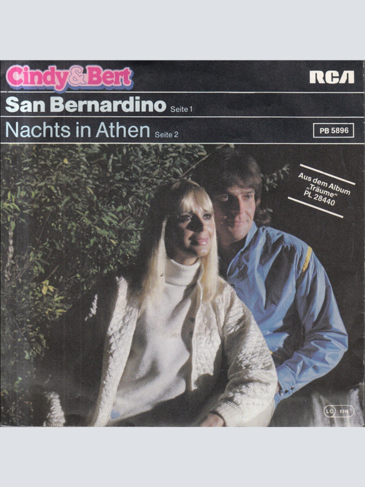 Vinyl / Cindy & Bert - San Bernardino