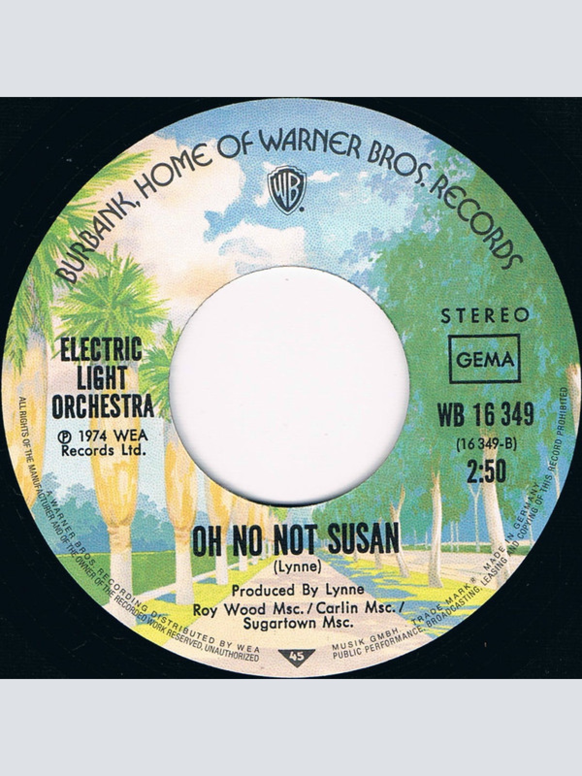 Vinyl / Electric Light Orchestra - Ma-Ma-Ma Belle