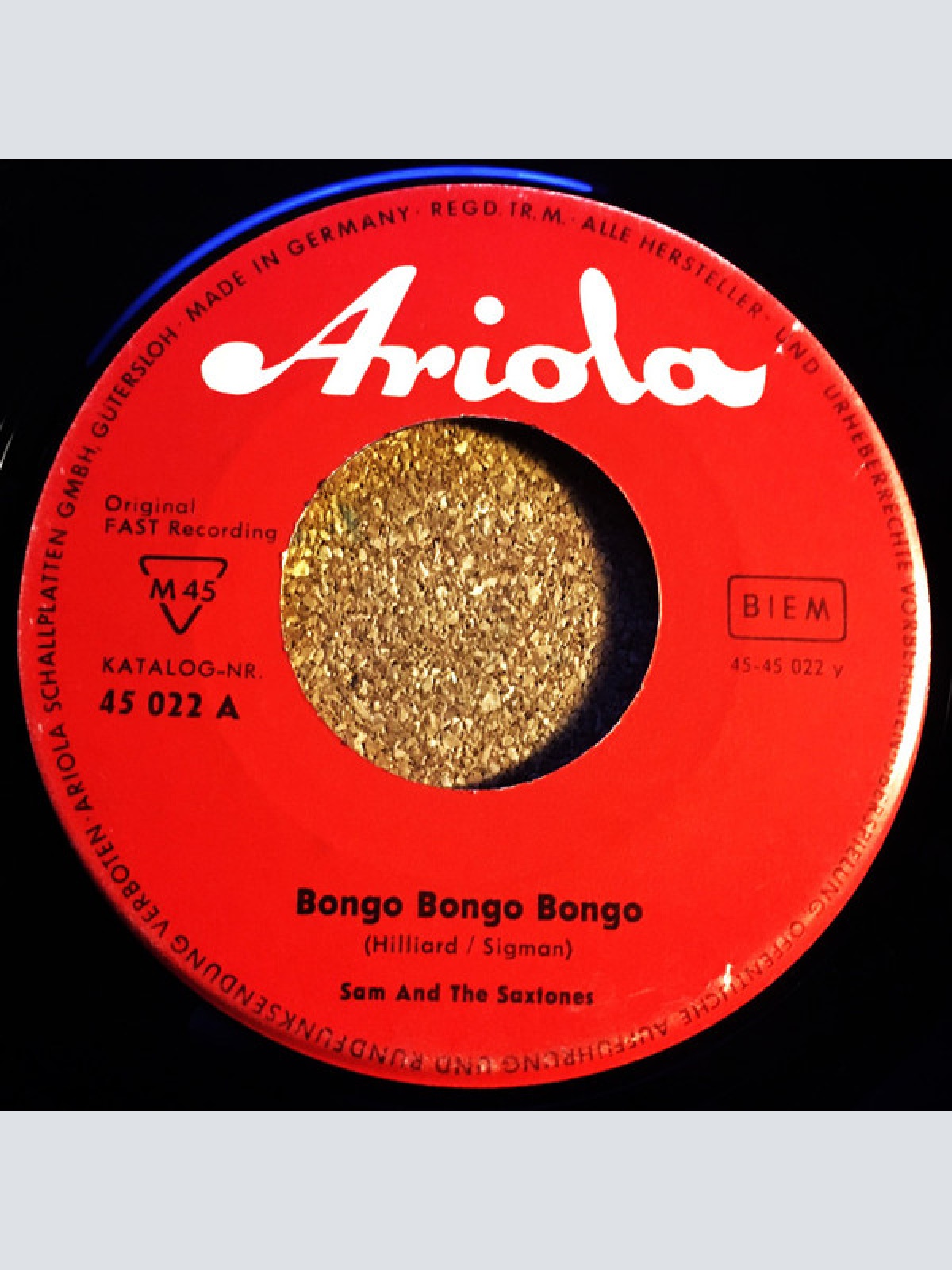 Vinyl / Sam And The Saxtones* - Kaput / Bongo Bongo Bongo