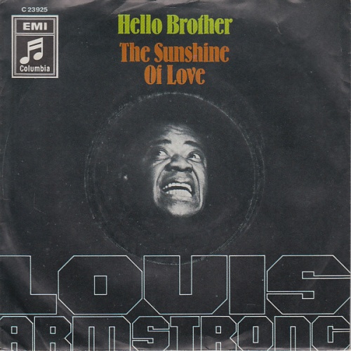 Vinyl / Louis Armstrong - Hello Brother / The Sunshine Of Love