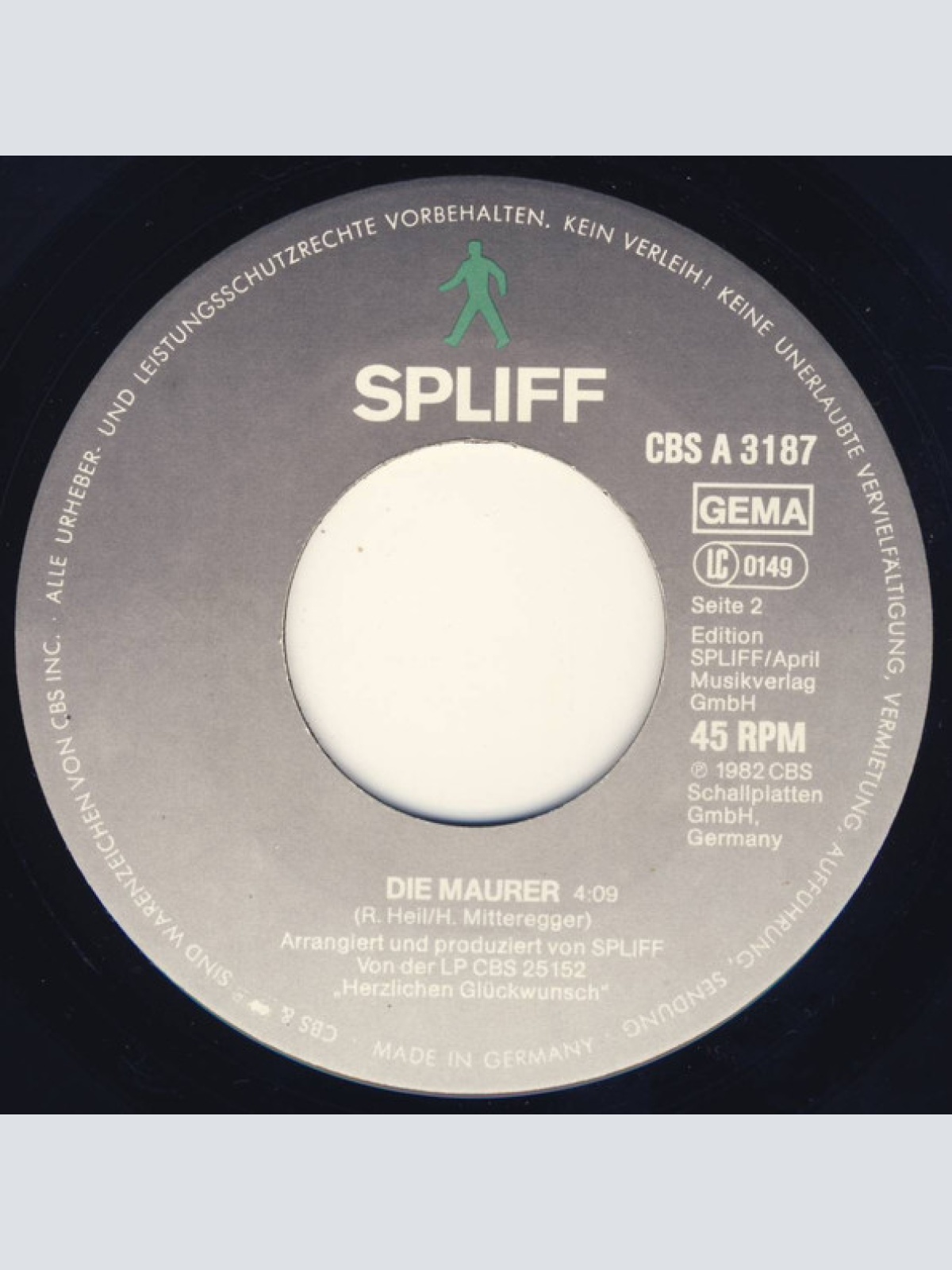 Vinyl / Spliff - Herzlichen Glückwunsch!