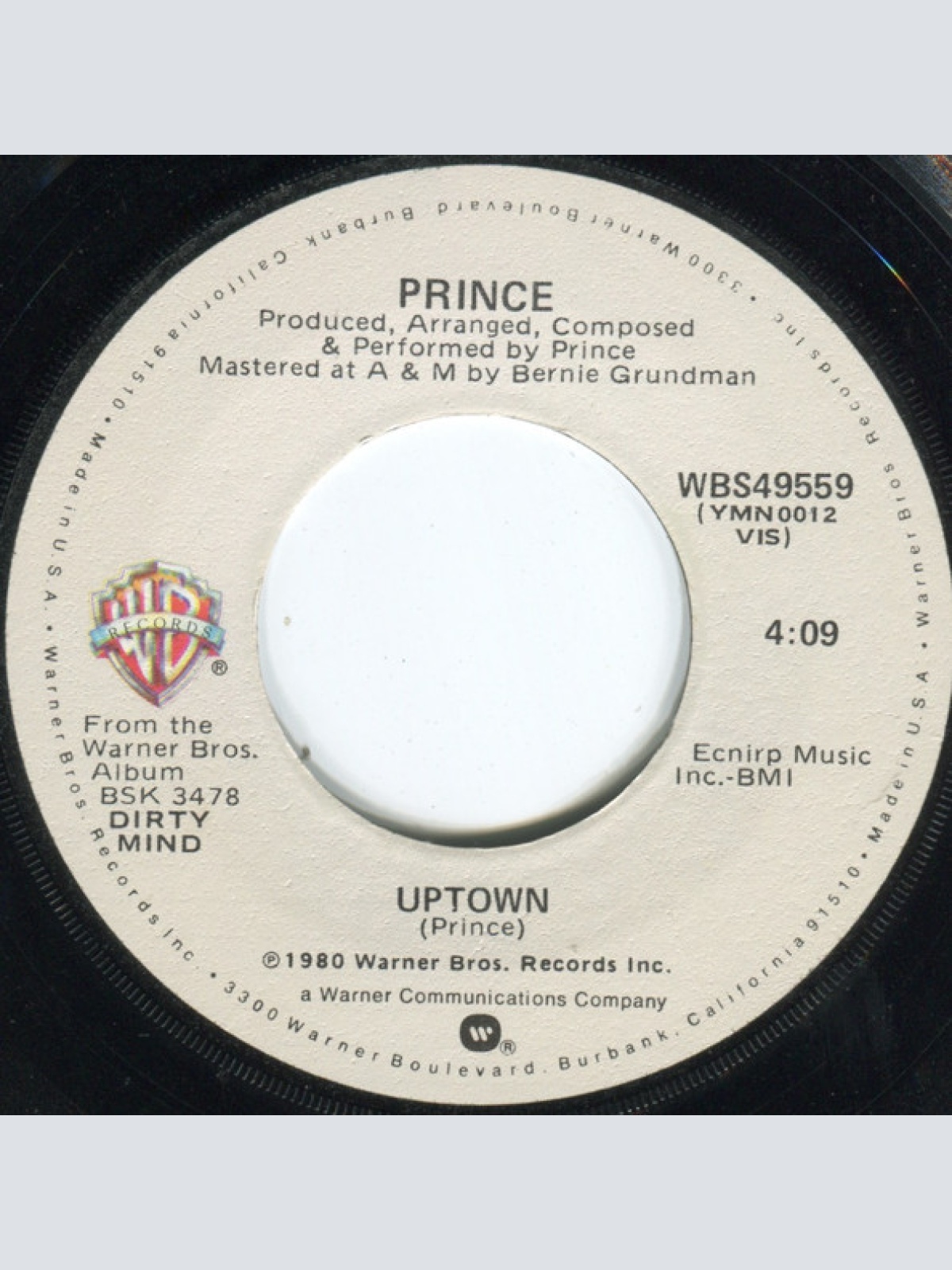 Vinyl / Prince - Uptown