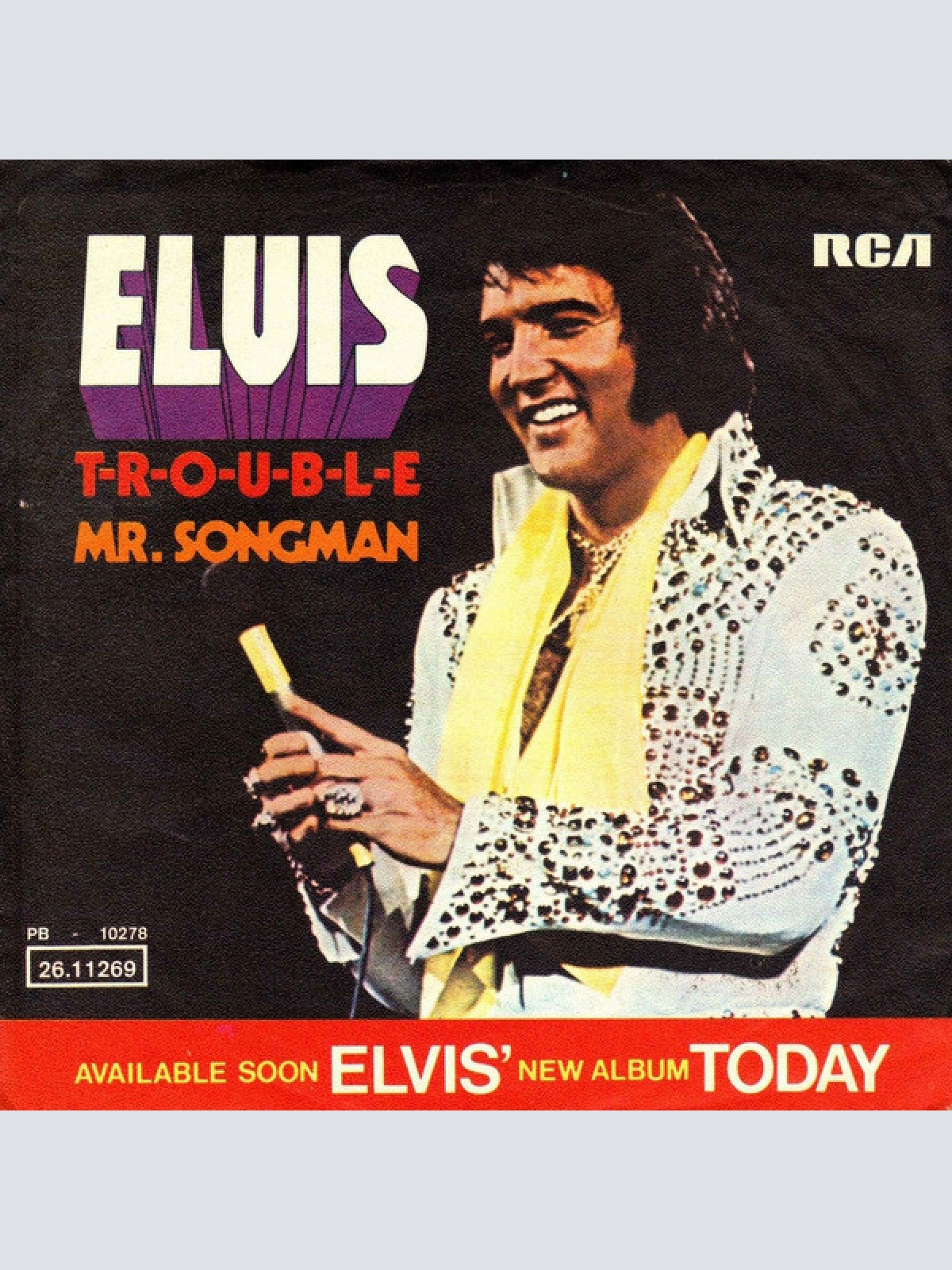 Vinyl / Elvis* - T-R-O-U-B-L-E