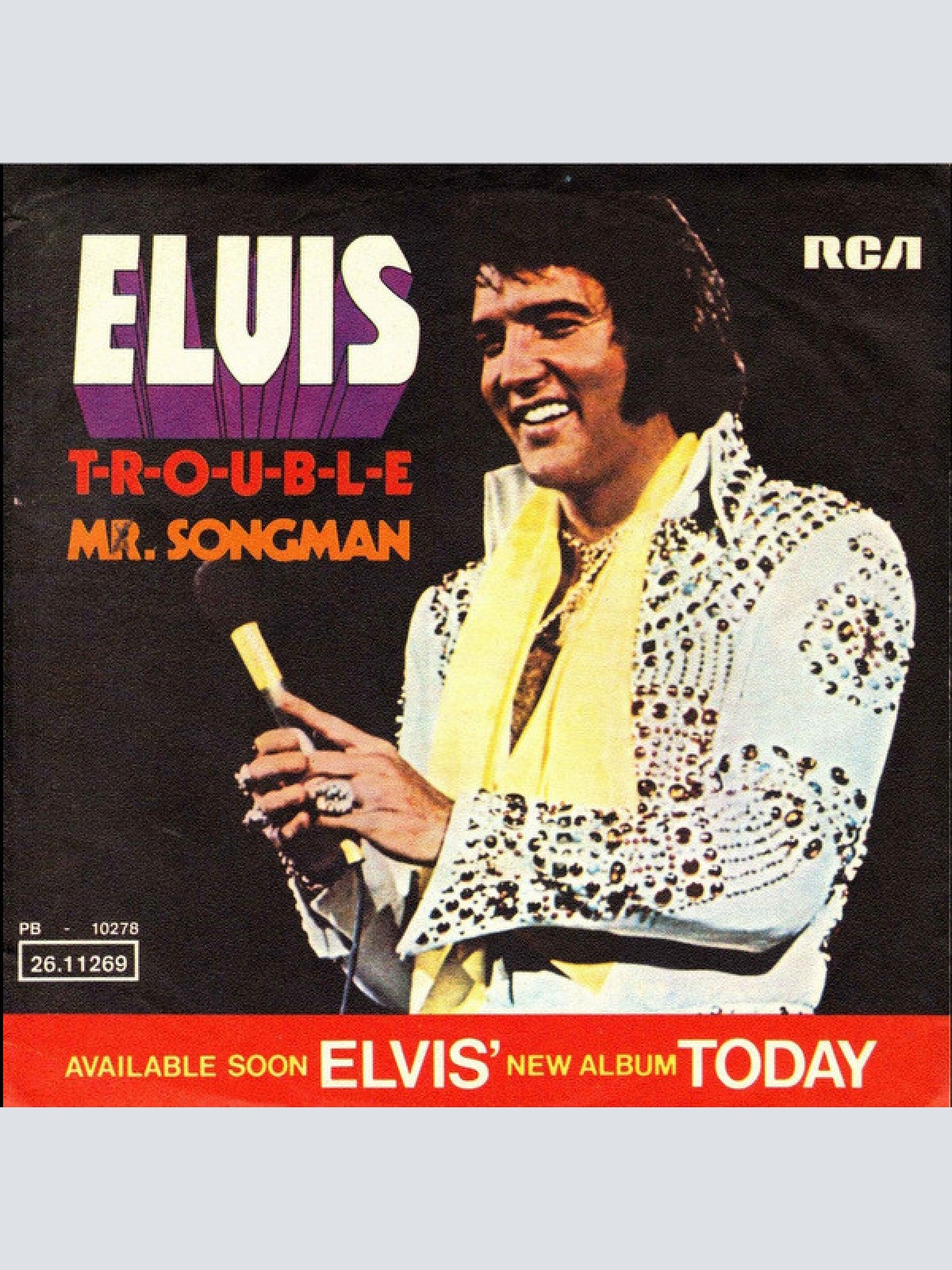 Vinyl / Elvis* - T-R-O-U-B-L-E