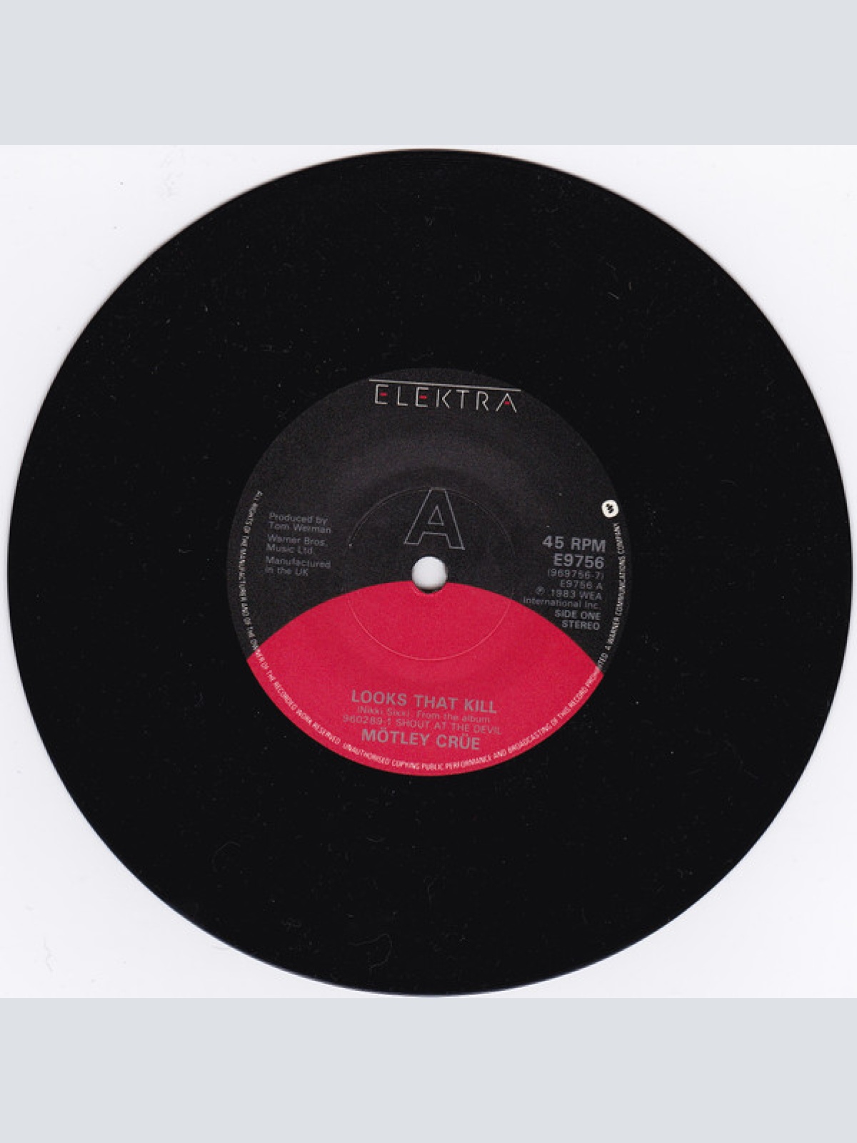 Vinyl / Mötley Crüe - Looks That Kill