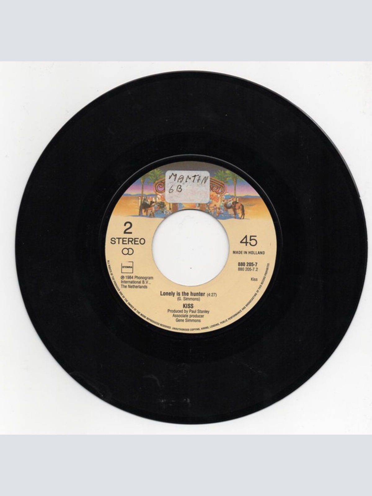 Vinyl / Kiss - Heaven's On Fire