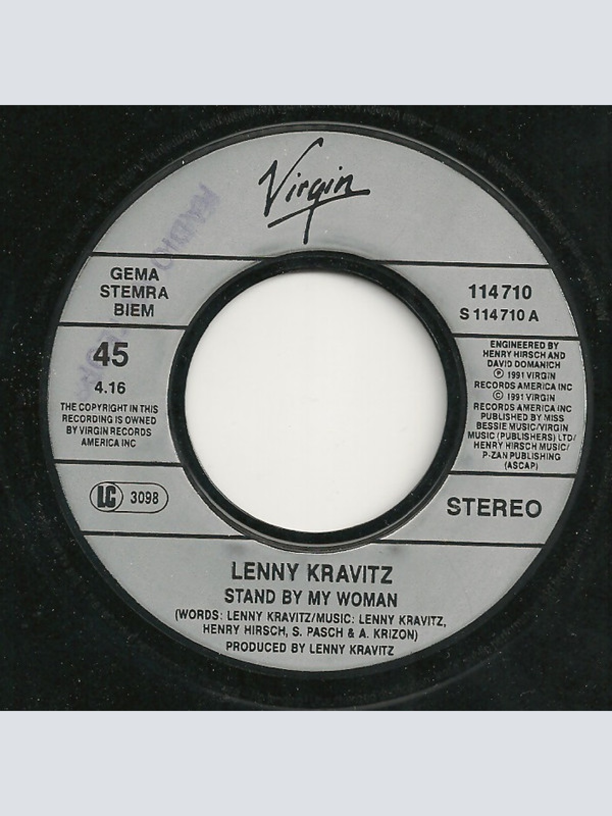 Vinyl / Lenny Kravitz - Stand By My Woman