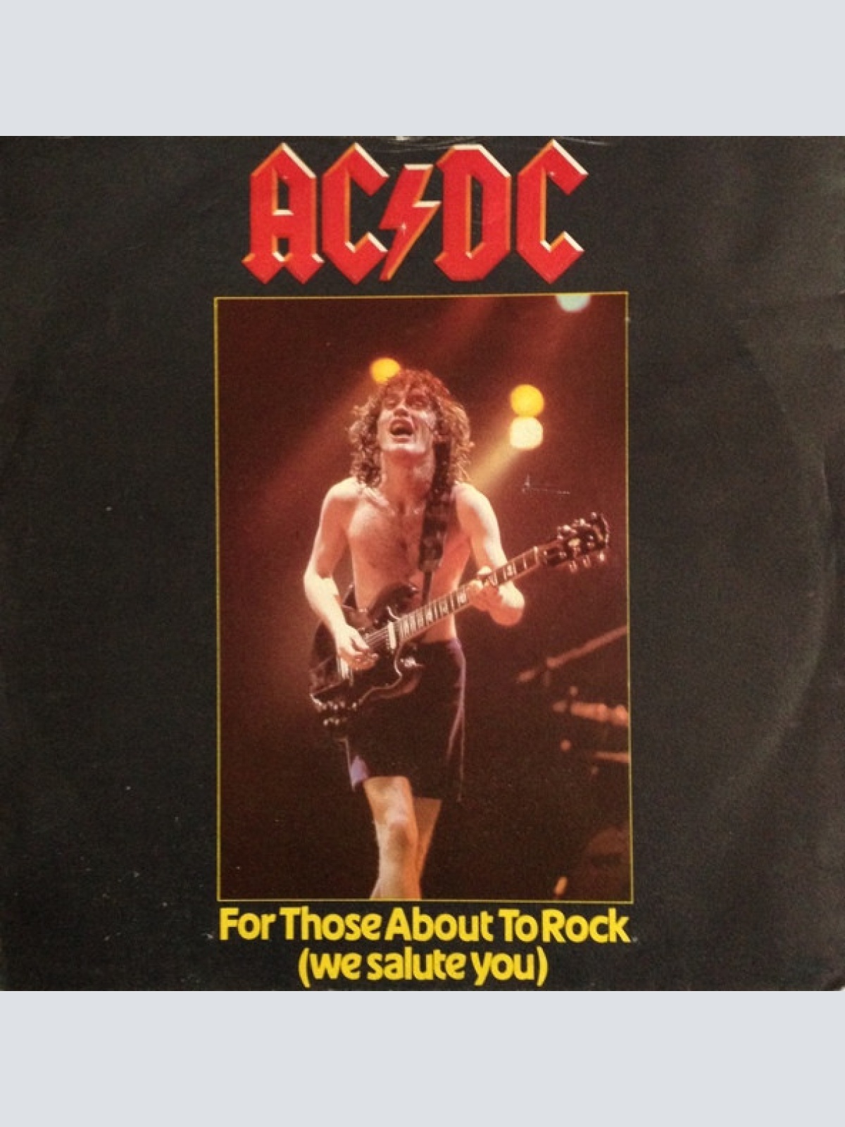 Vinyl / AC/DC - For Those About To Rock (We Salute You)