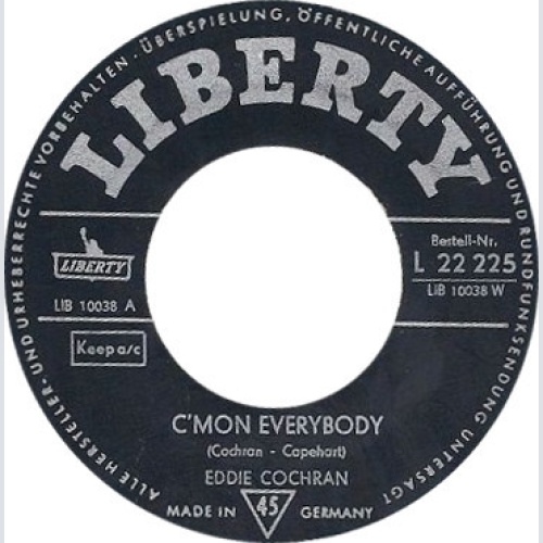 Vinyl / Eddie Cochran - C'Mon Everybody