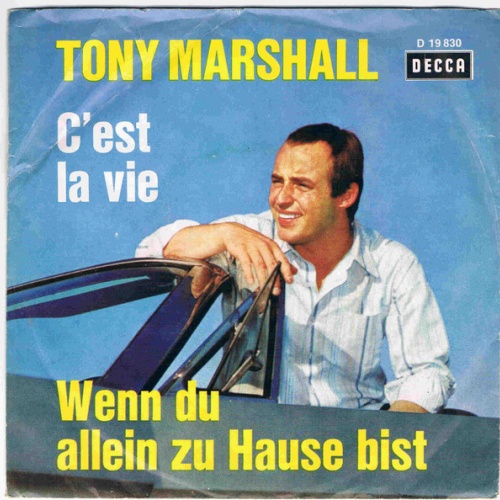Vinyl / Tony Marshall - C'est La Vie / Wenn Du Allein Zu Hause Bist