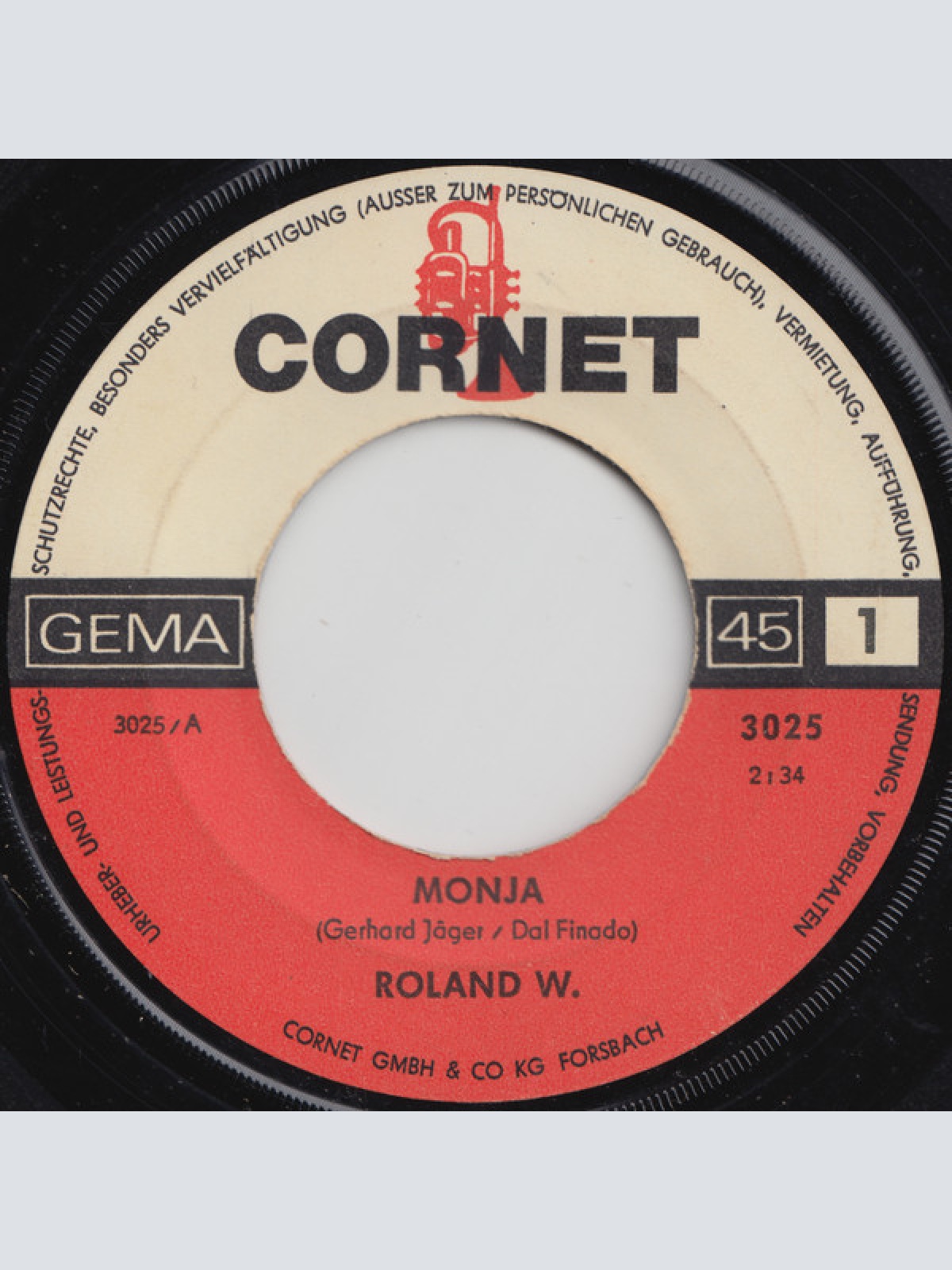 Vinyl / Roland W. - Monja