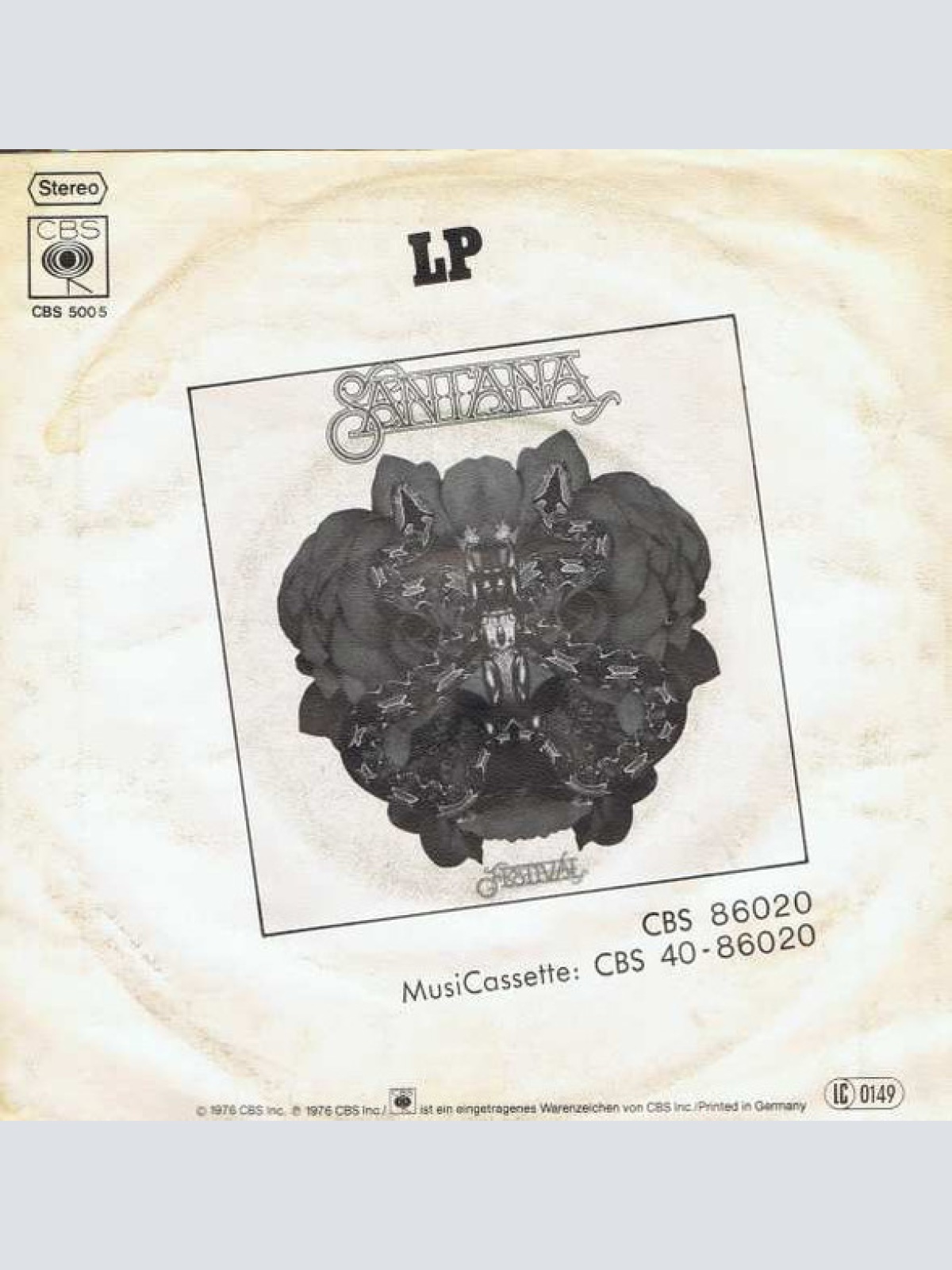 Vinyl / Santana - Let The Children Play