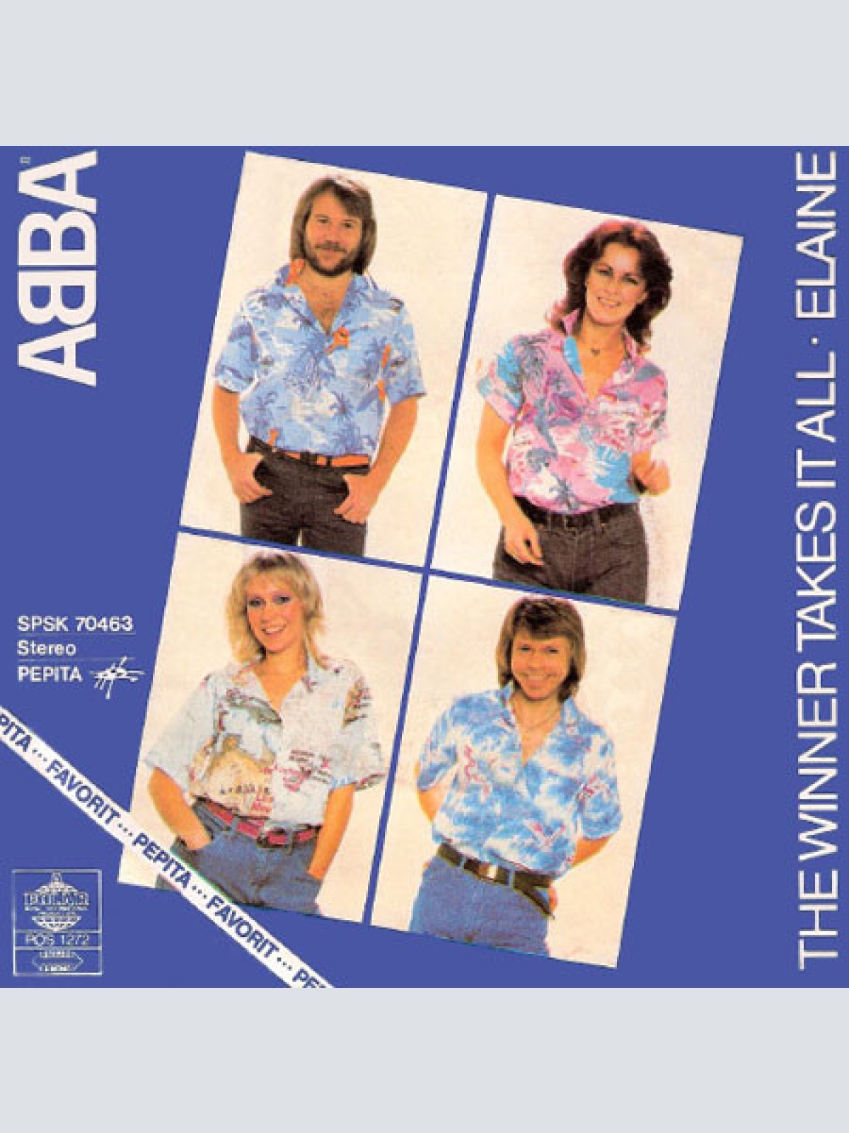 Vinyl / ABBA - The Winner Takes It All / Elaine
