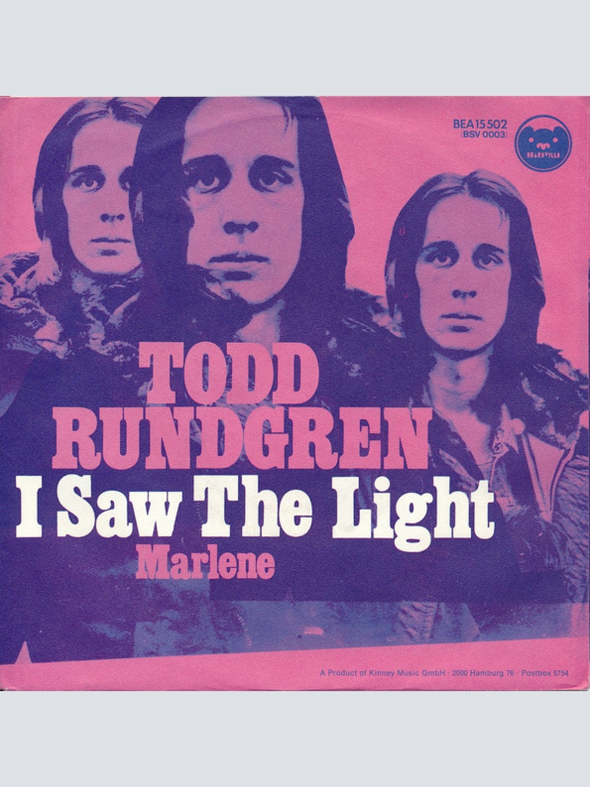 Vinyl / Todd Rundgren - I Saw The Light