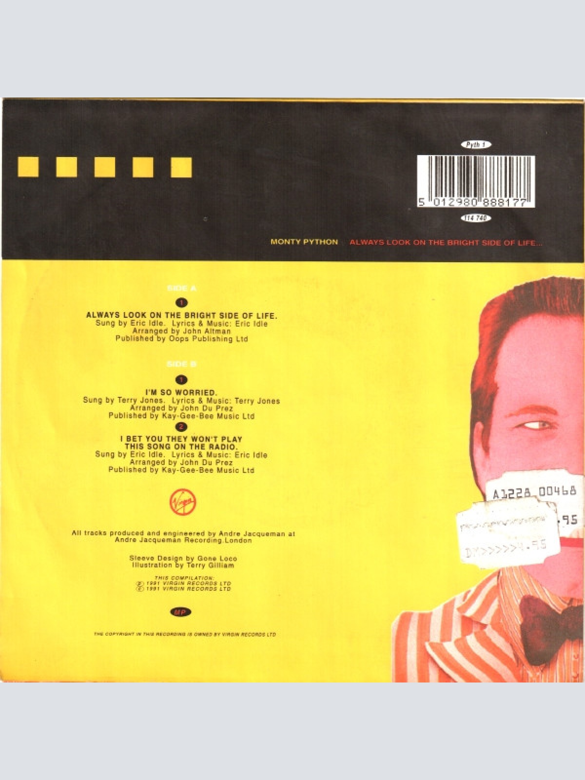 Vinyl / Monty Python - Always Look On The Bright Side Of Life...