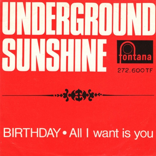 Vinyl / Underground Sunshine - Birthday / All I Want Is You