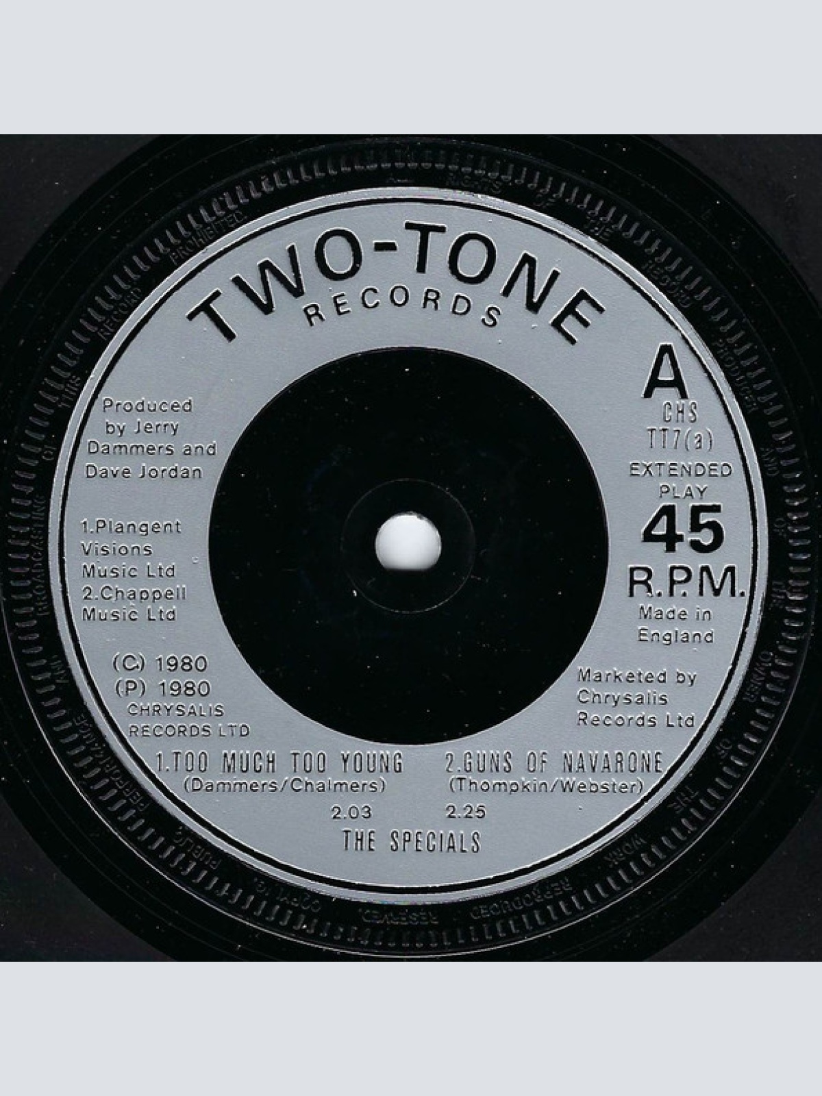 Vinyl / The Special A.K.A.* Featuring Rico* - Too Much Too Young