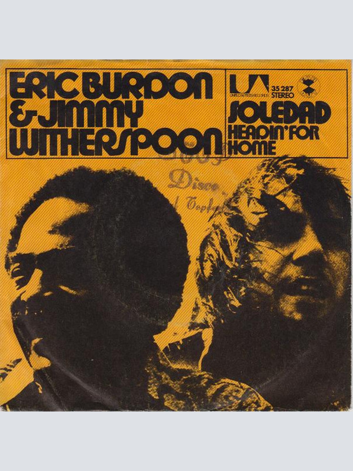 Vinyl / Eric Burdon & Jimmy Witherspoon - Soledad