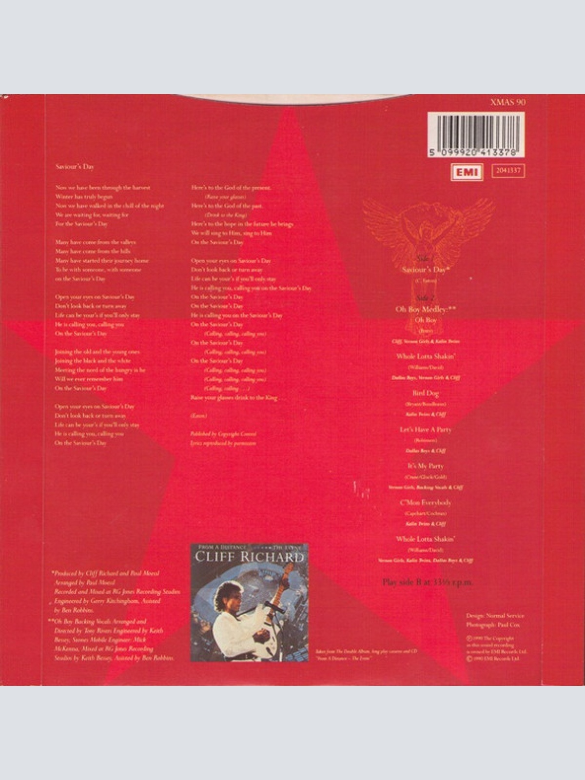 Vinyl / Cliff Richard - Saviour's Day