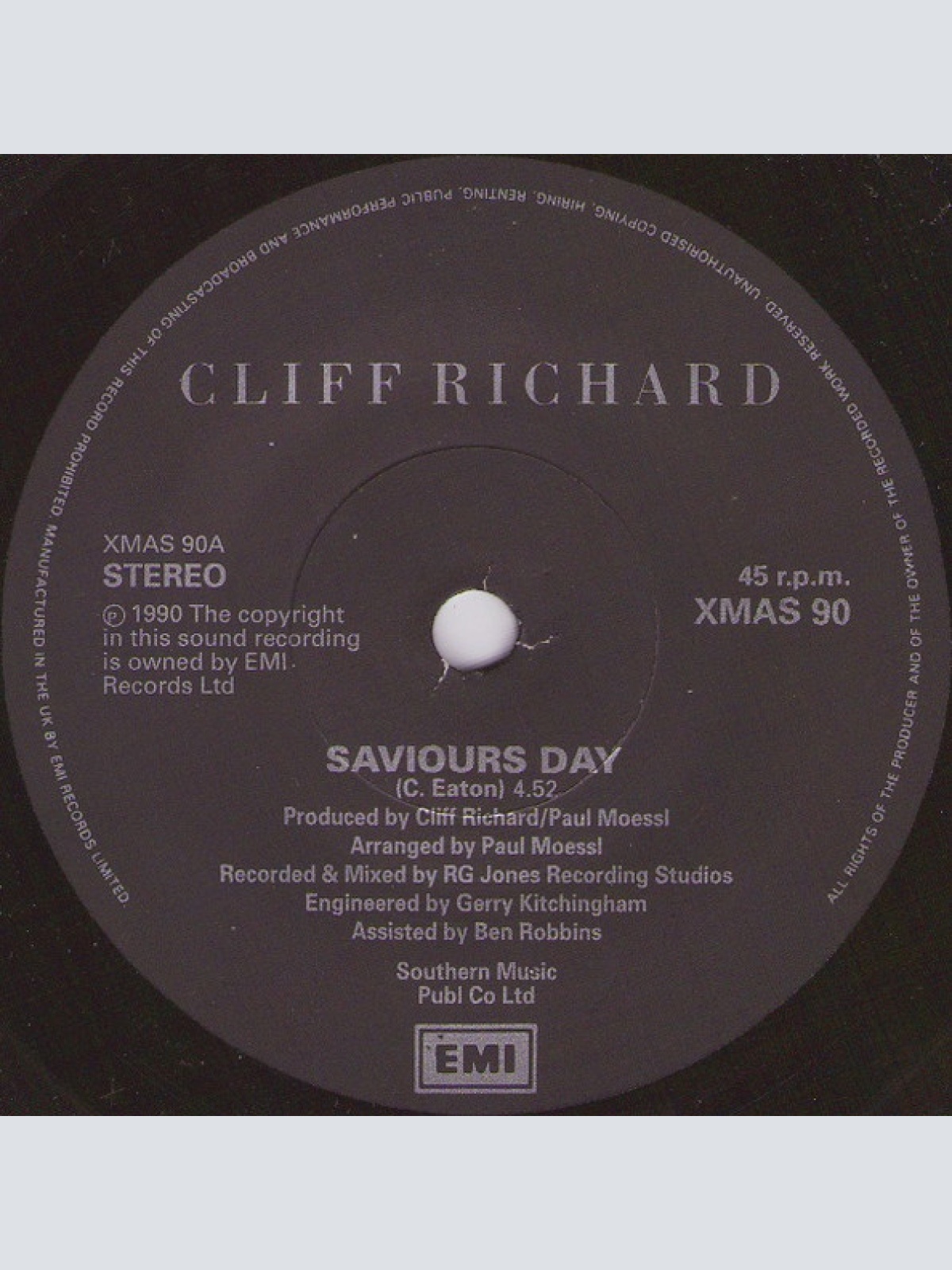 Vinyl / Cliff Richard - Saviour's Day