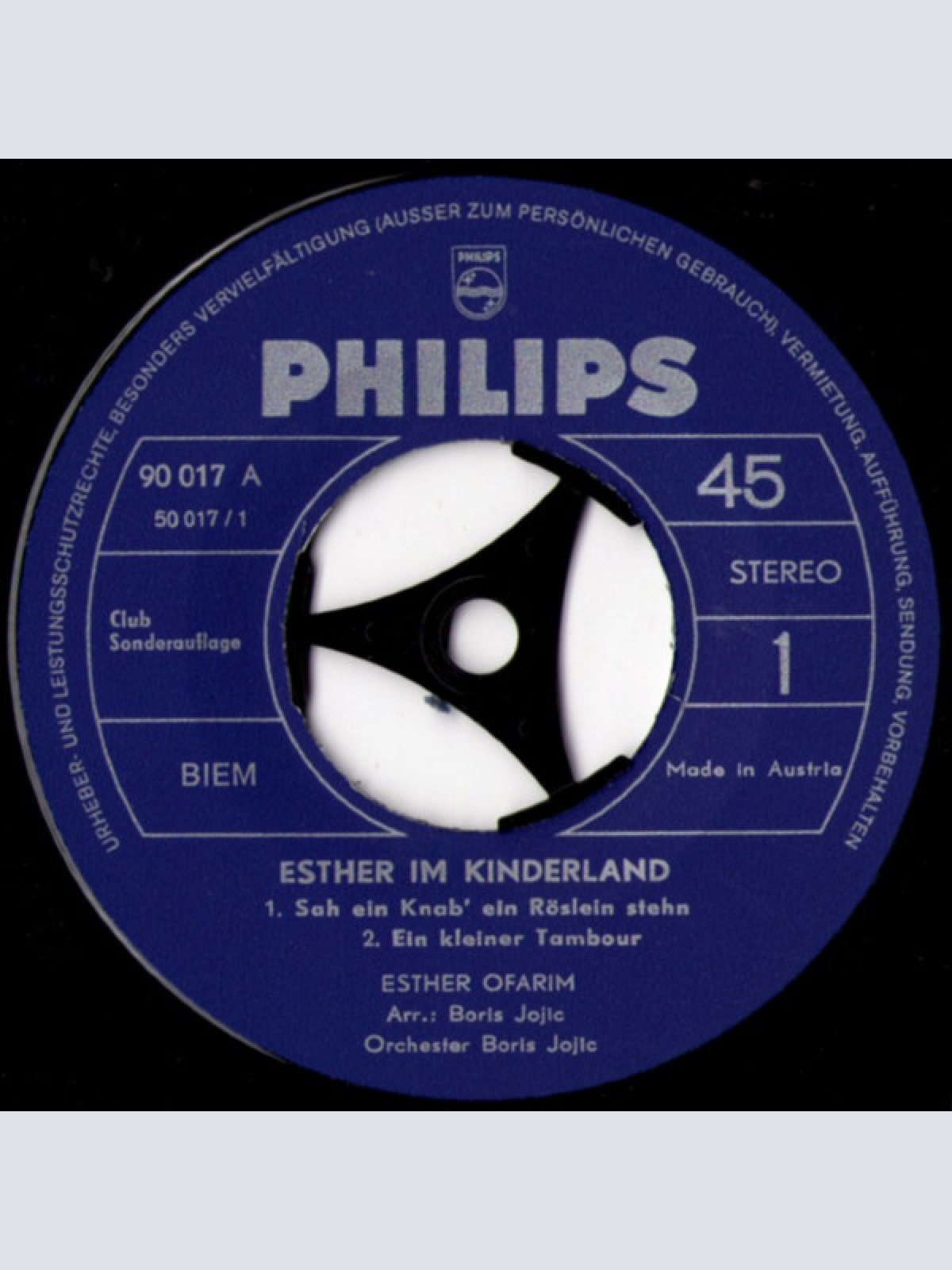 Vinyl / Esther Ofarim - Esther Im Kinderland