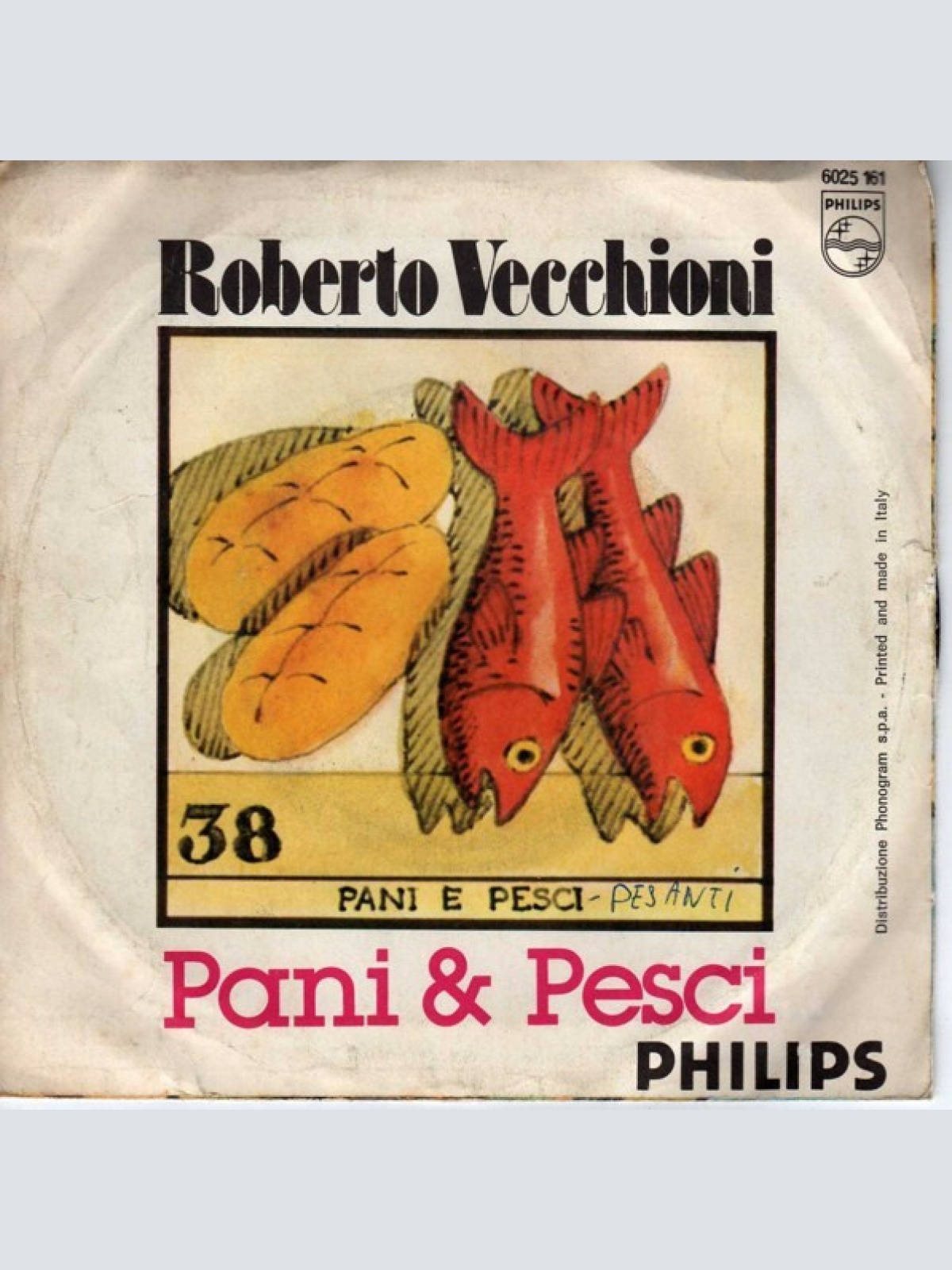 Vinyl / Roberto Vecchioni - Velasquez