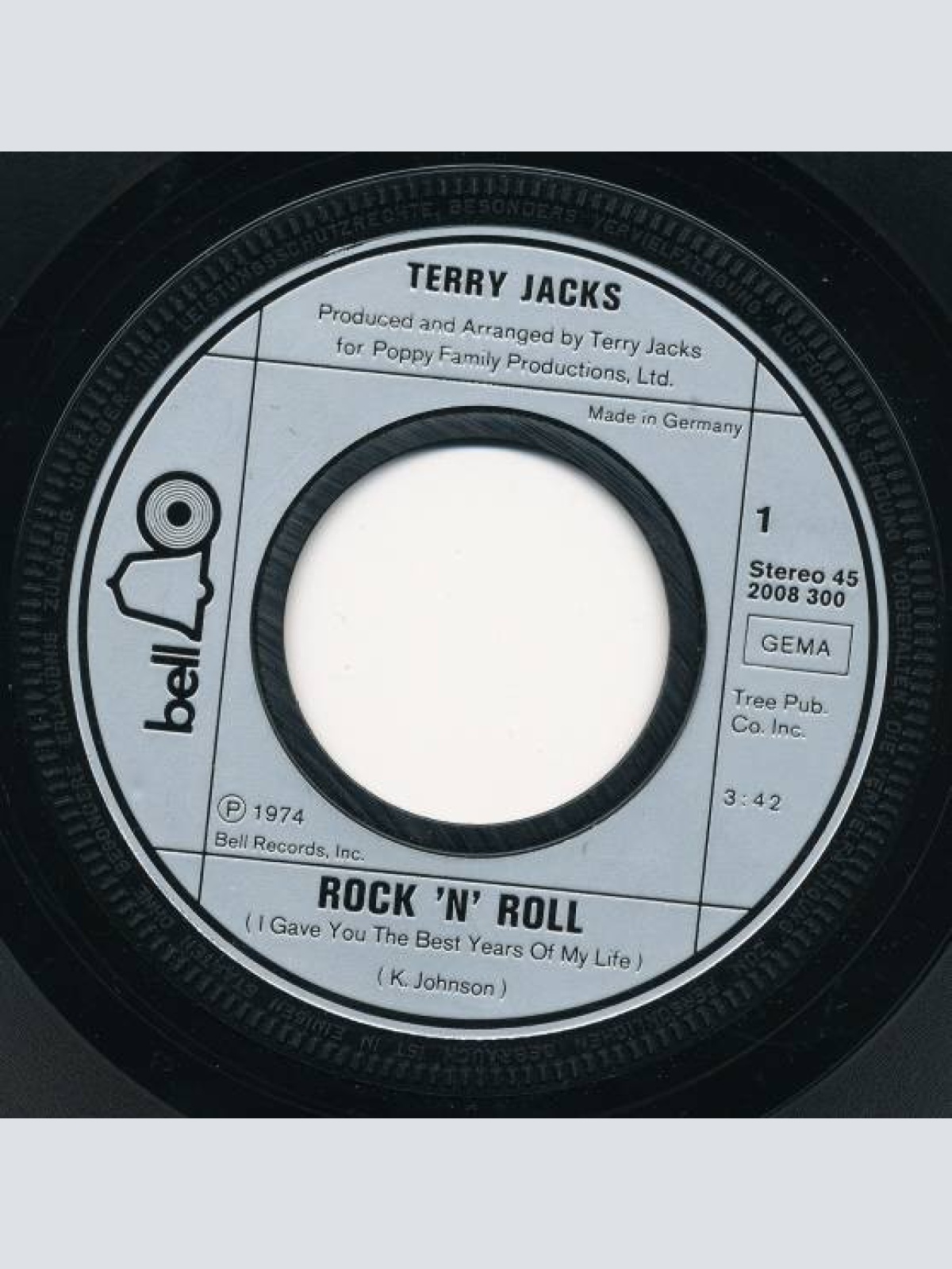 Vinyl / Terry Jacks - Rock'n' Roll