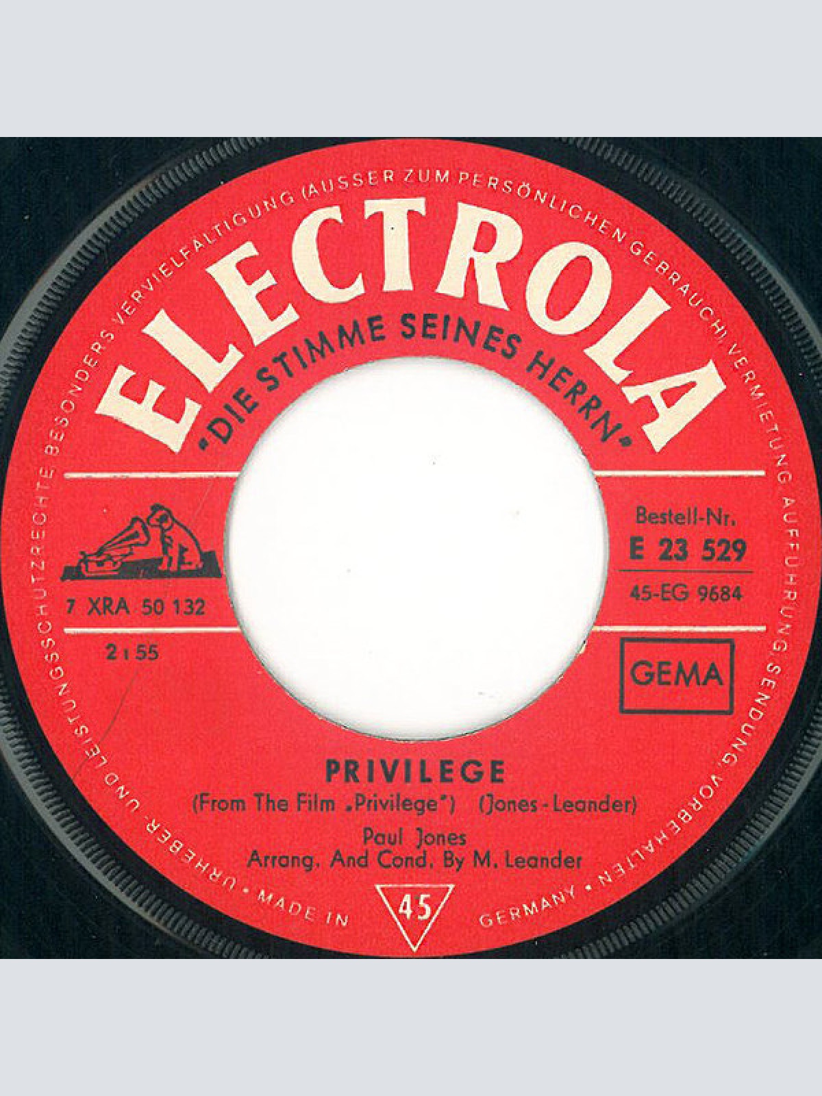 Vinyl / Paul Jones - Privilege