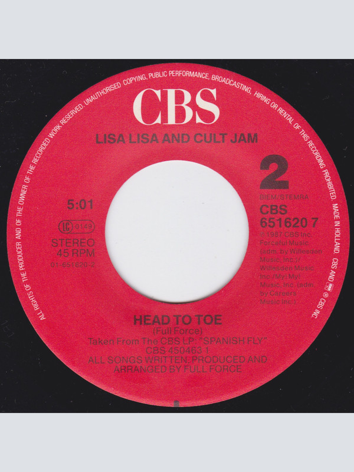 Vinyl / Lisa Lisa And Cult Jam* - I Promise You