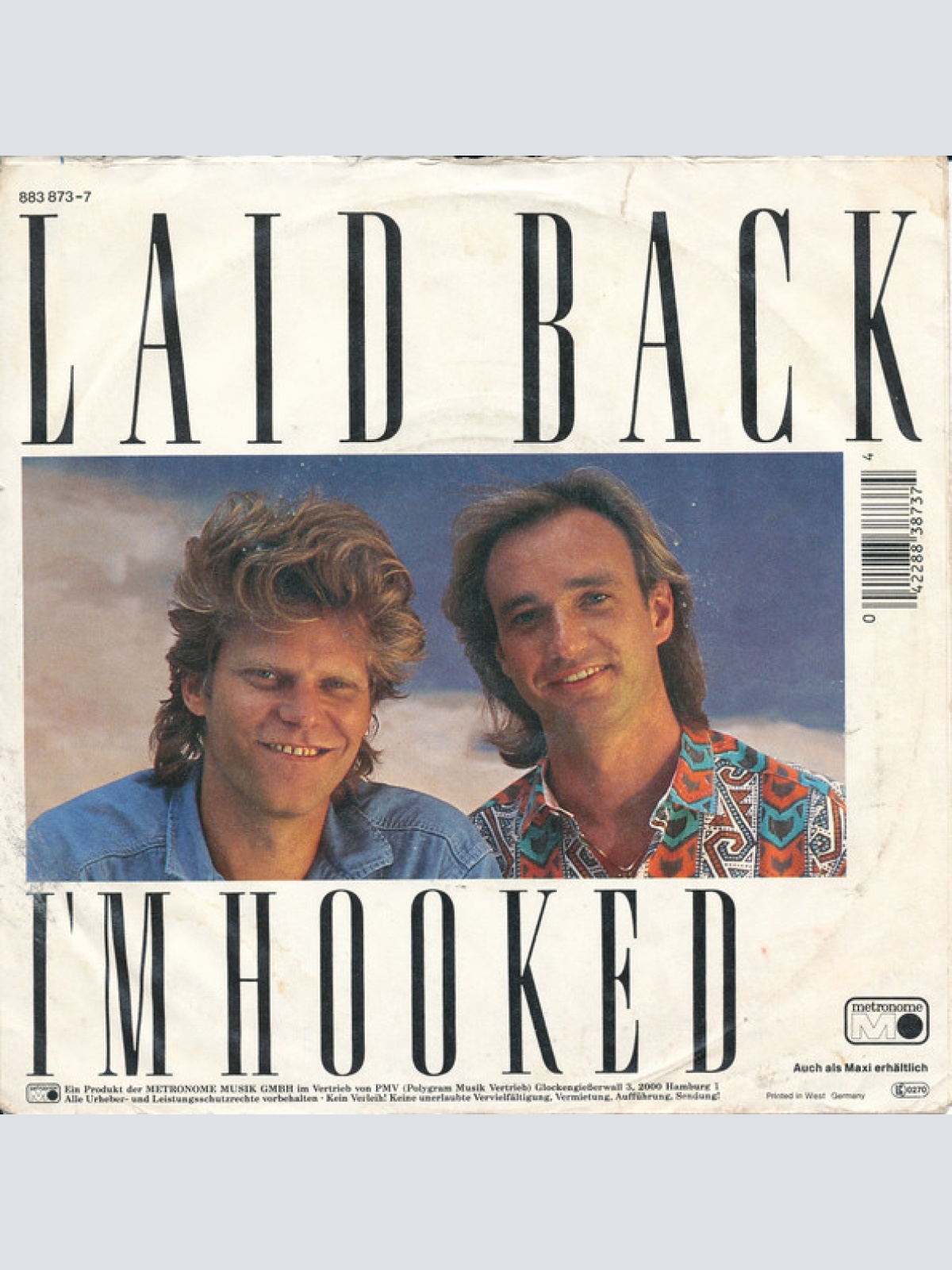 Vinyl / Laid Back - I'm Hooked (US Dance Mix)