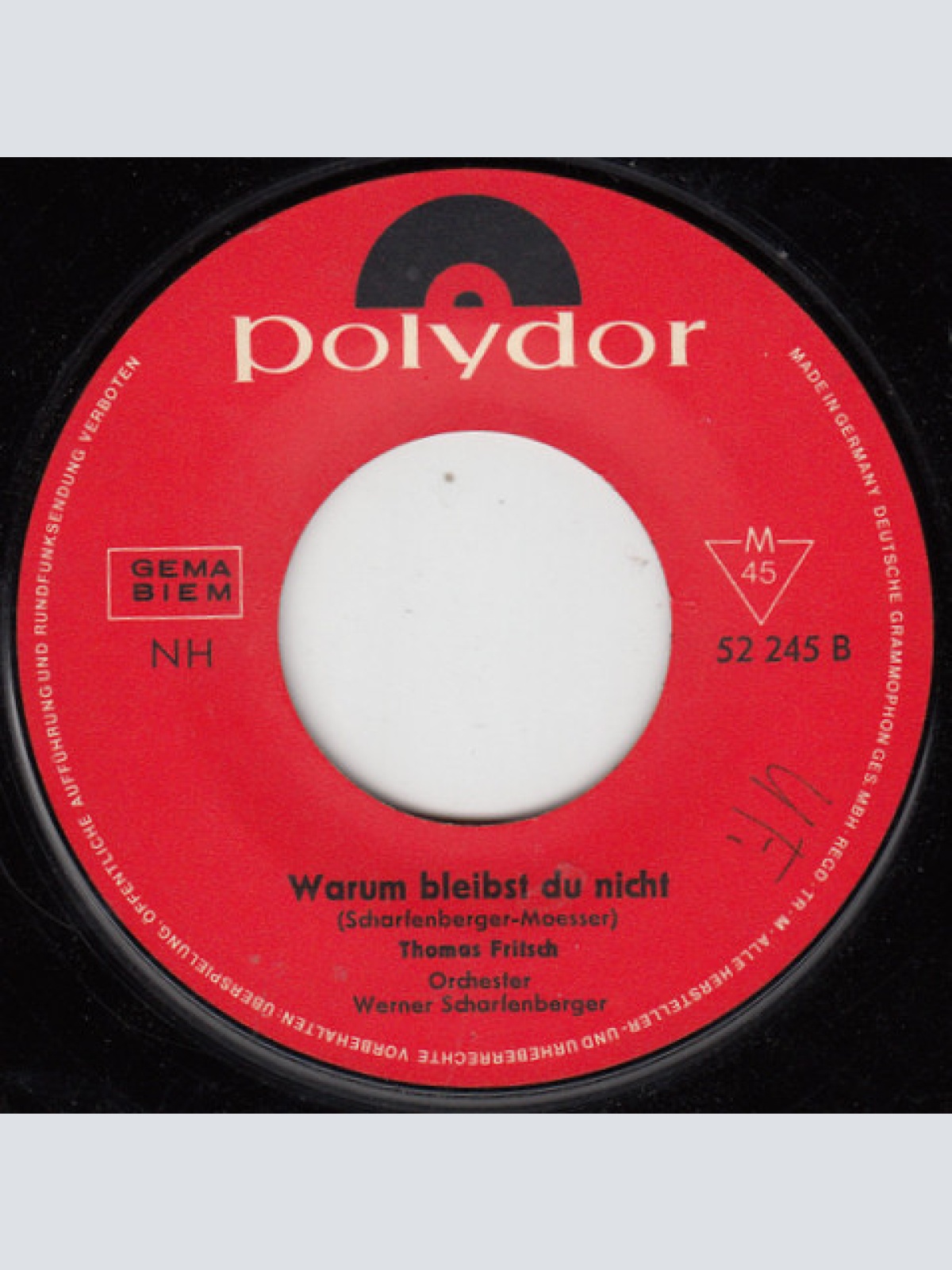 Vinyl / Thomas Fritsch - Geschichten Eines Twen