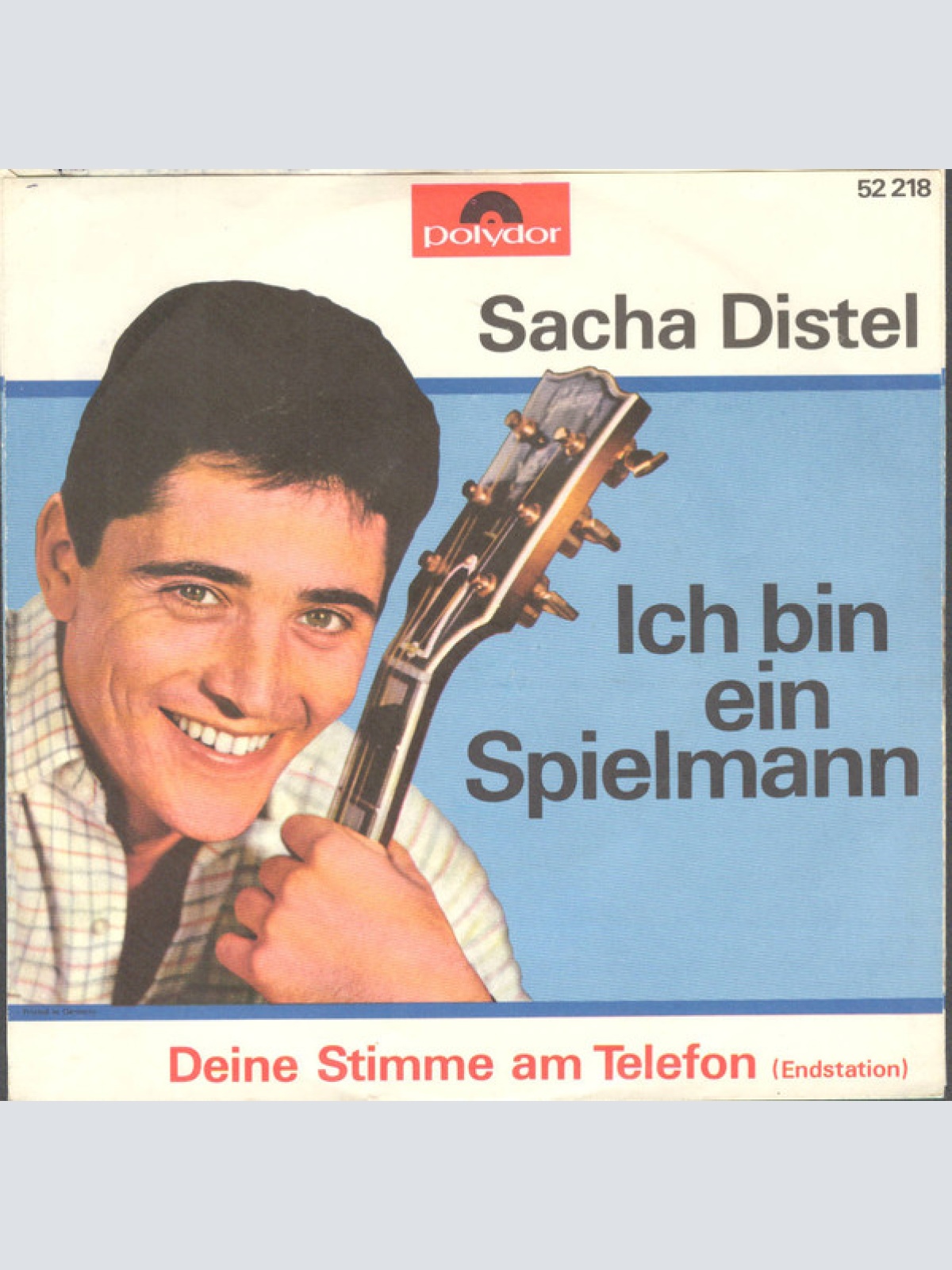 Vinyl / Sacha Distel - Deine Stimme Am Telefon (Endstation)