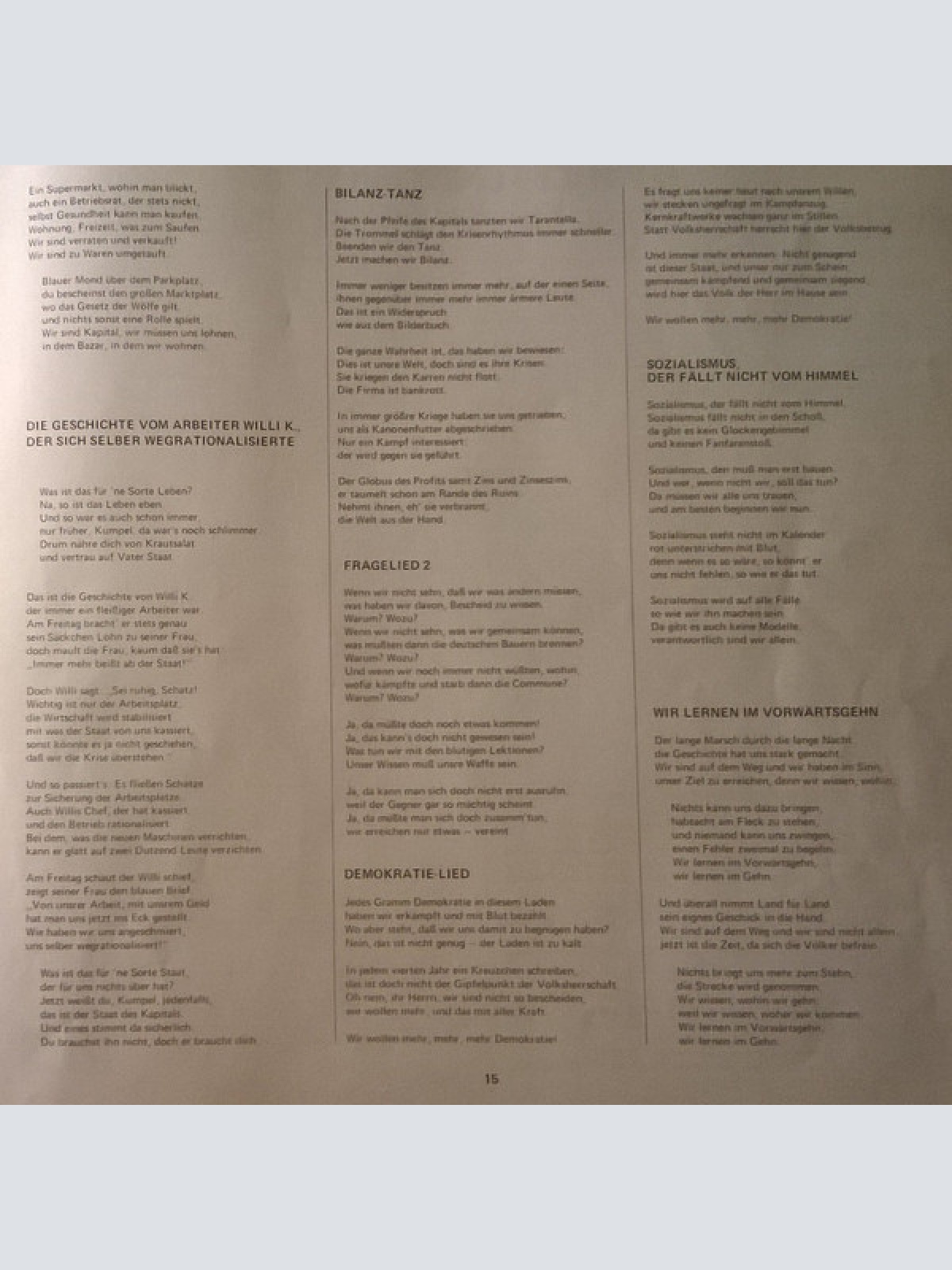 Vinyl / Schmetterlinge - Proletenpassion