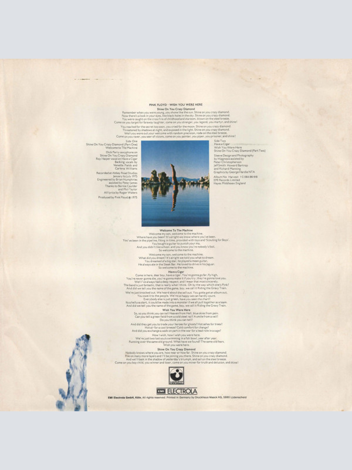 Vinyl / Pink Floyd - Wish You Were Here