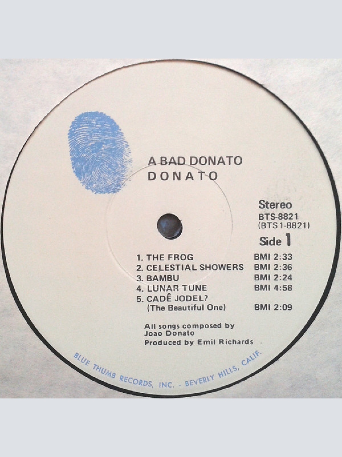 Vinyl / Donato* - A Bad Donato