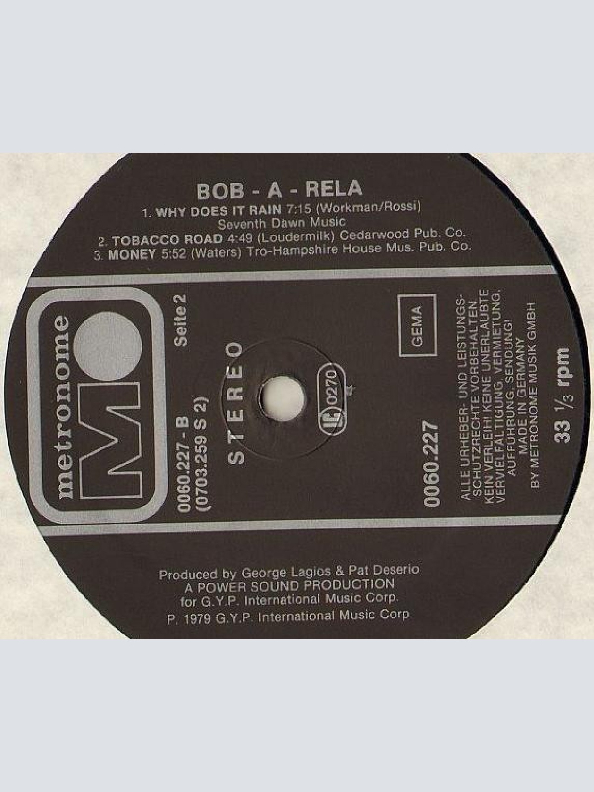 Vinyl / Bob-A-Rela - Bob-A-Rela