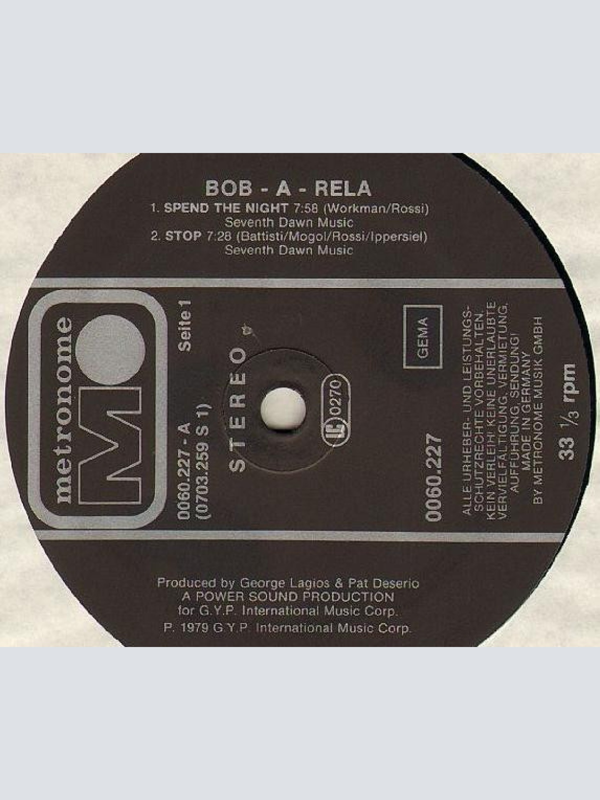 Vinyl / Bob-A-Rela - Bob-A-Rela