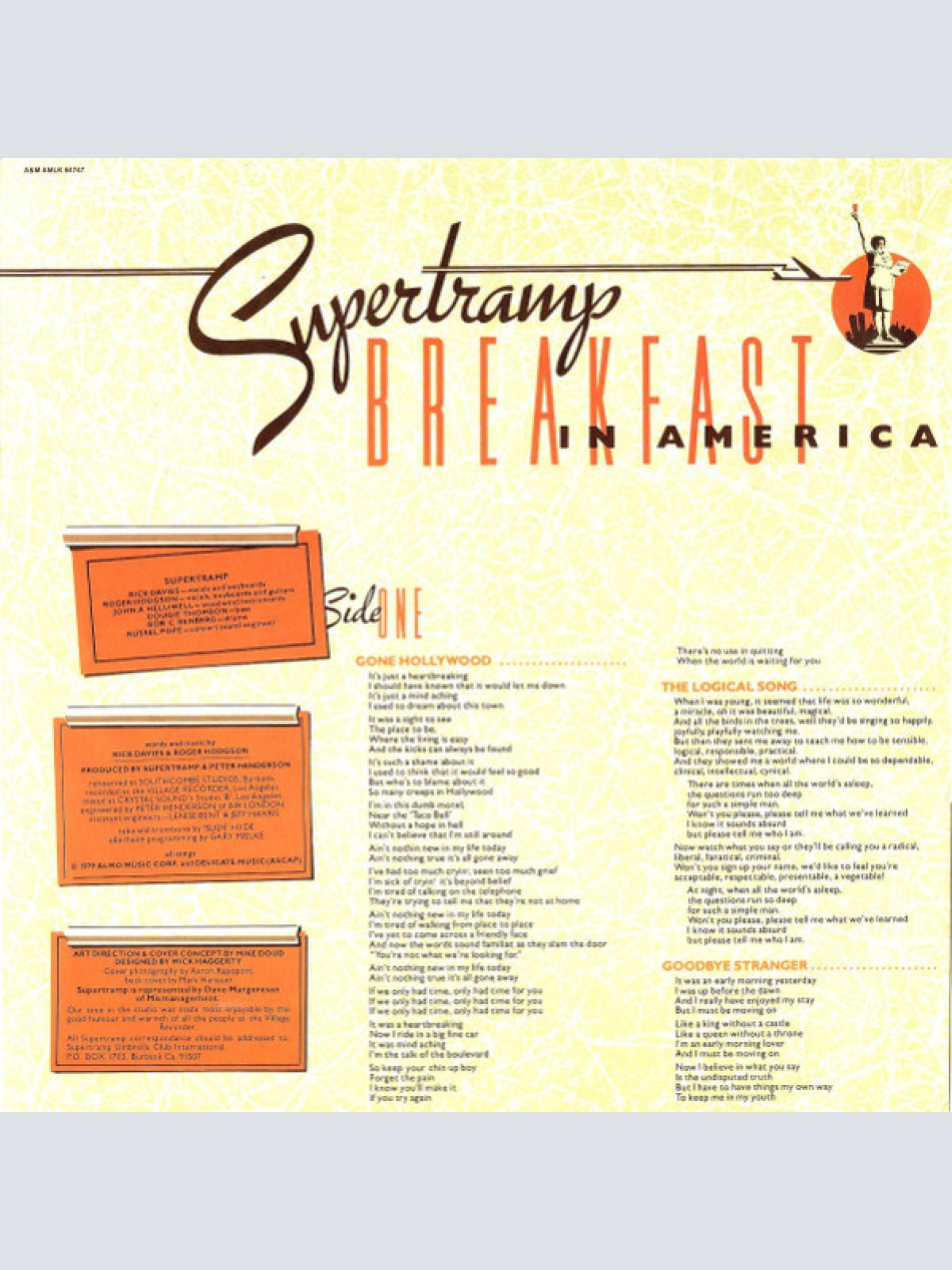 Vinyl / Supertramp - Breakfast In America