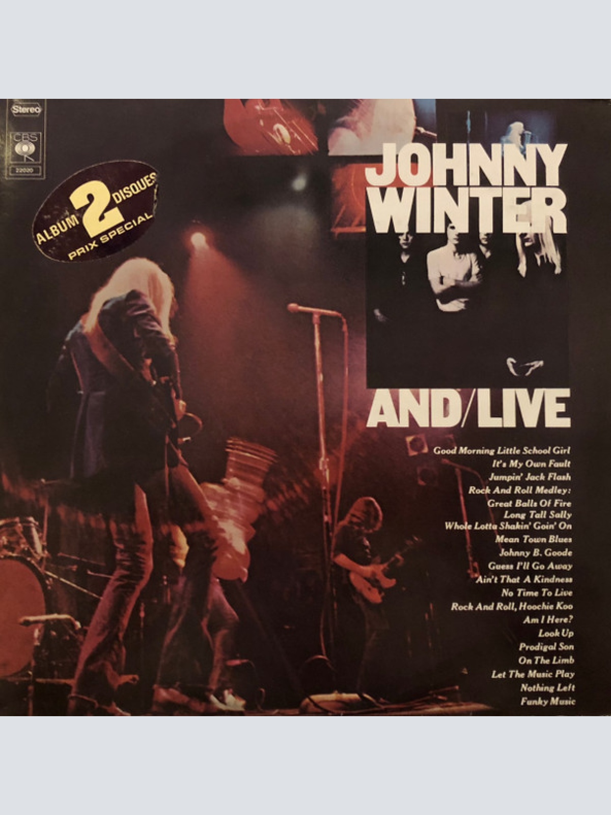 Vinyl / Johnny Winter - And/Live