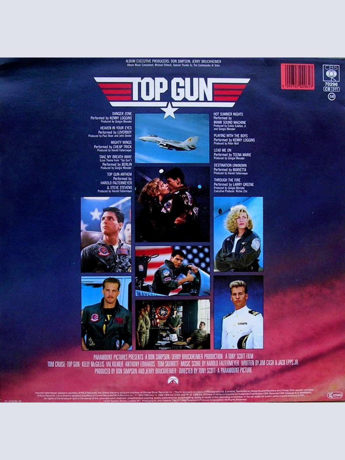Vinyl / Various - Top Gun (Original Motion Picture Soundtrack)
