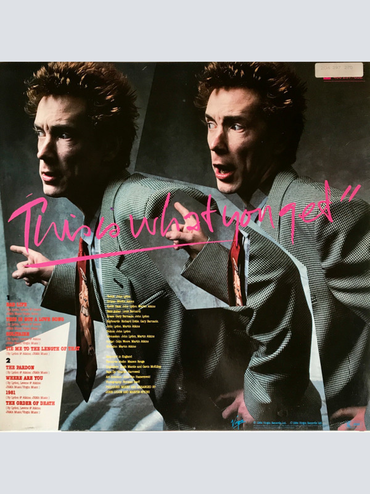 Vinyl / Public Image Ltd.* - This Is What You Want... This Is What You Get