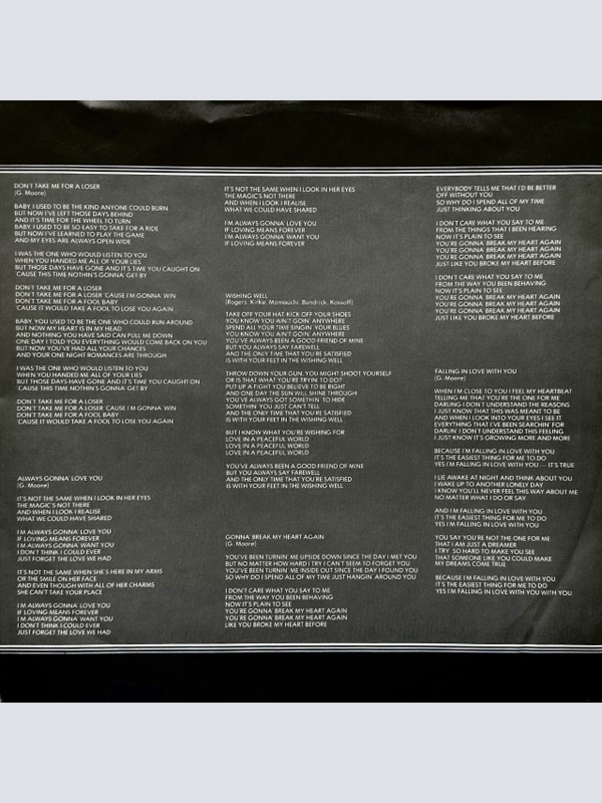 Vinyl / Gary Moore - Corridors Of Power