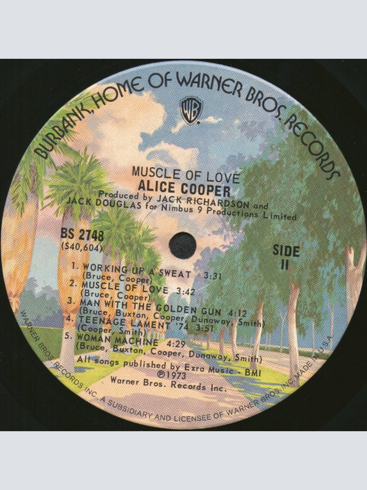 Vinyl / Alice Cooper - Muscle Of Love