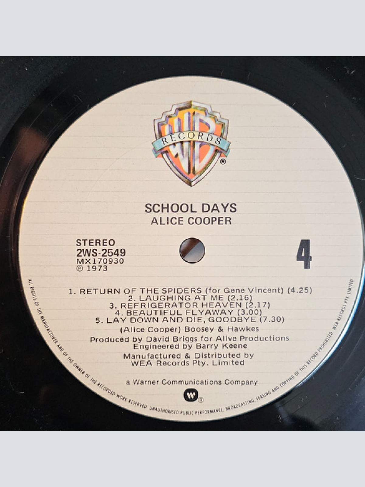 Vinyl / Alice Cooper - School Days - The Early Recordings