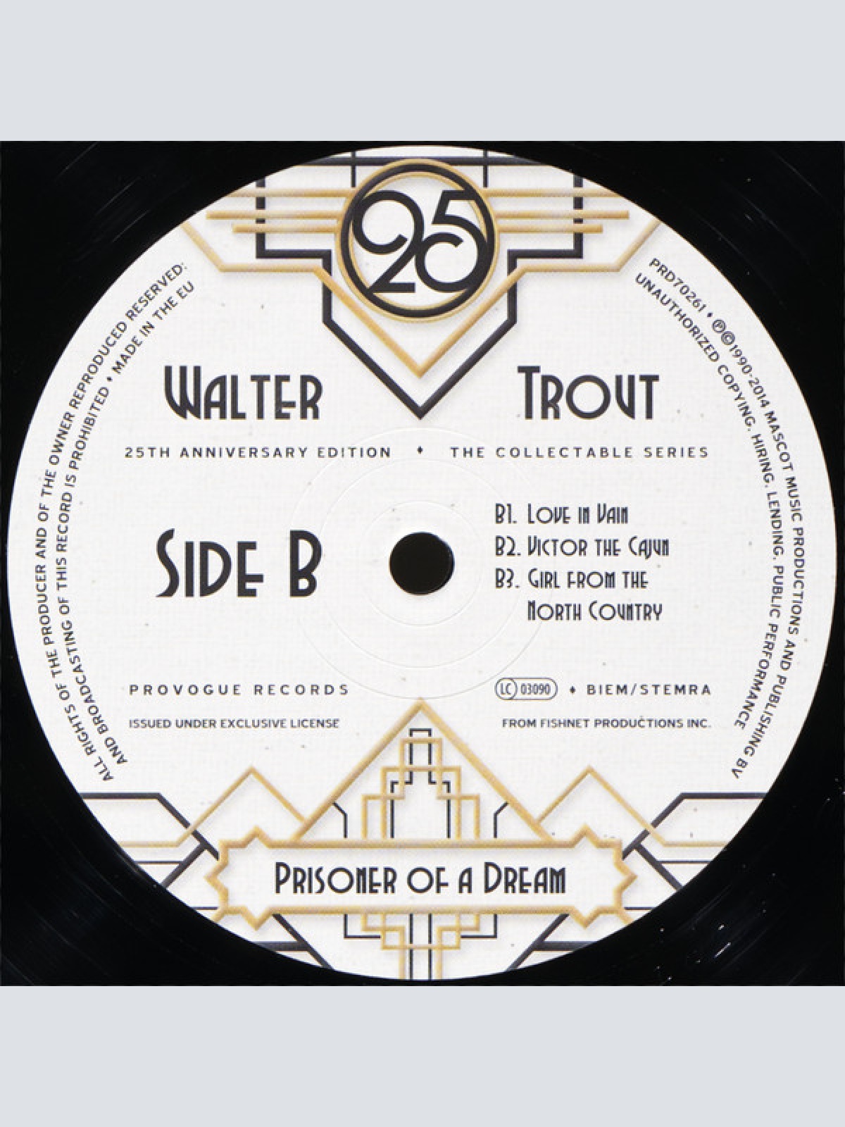 Vinyl / Walter Trout Band - Prisoner Of A Dream